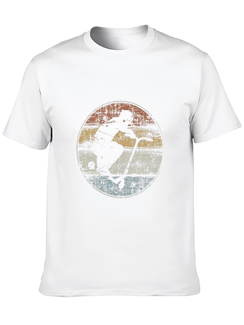 Retro Scooter Silhouette Tee