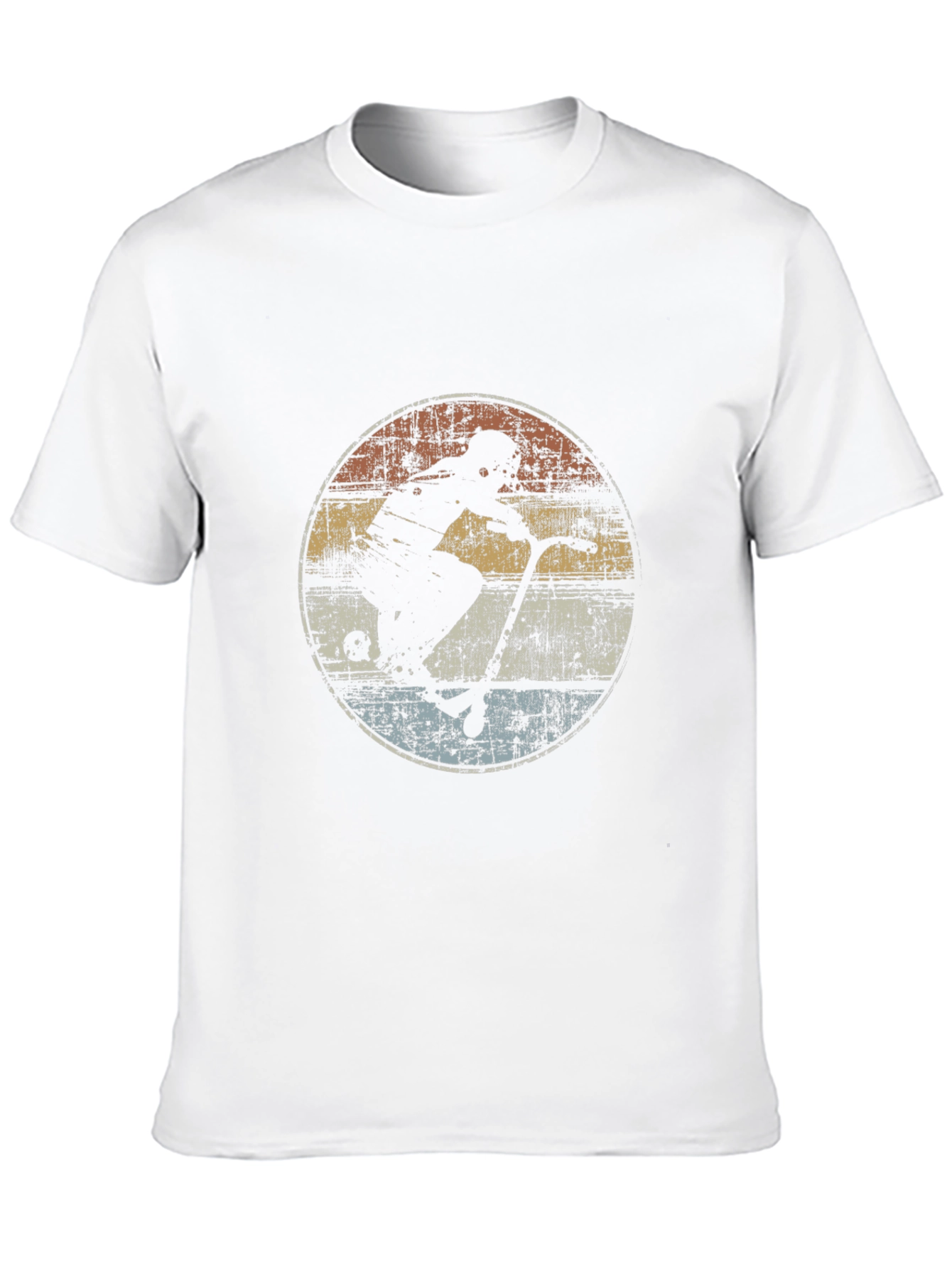 Retro Scooter Silhouette Tee
