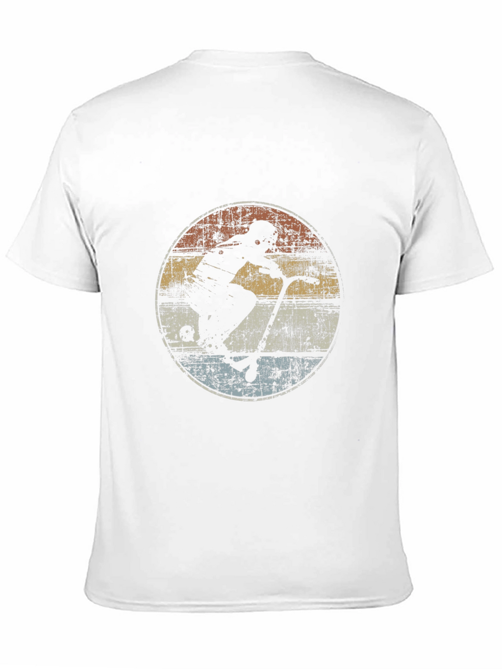 Retro Scooter Silhouette Tee