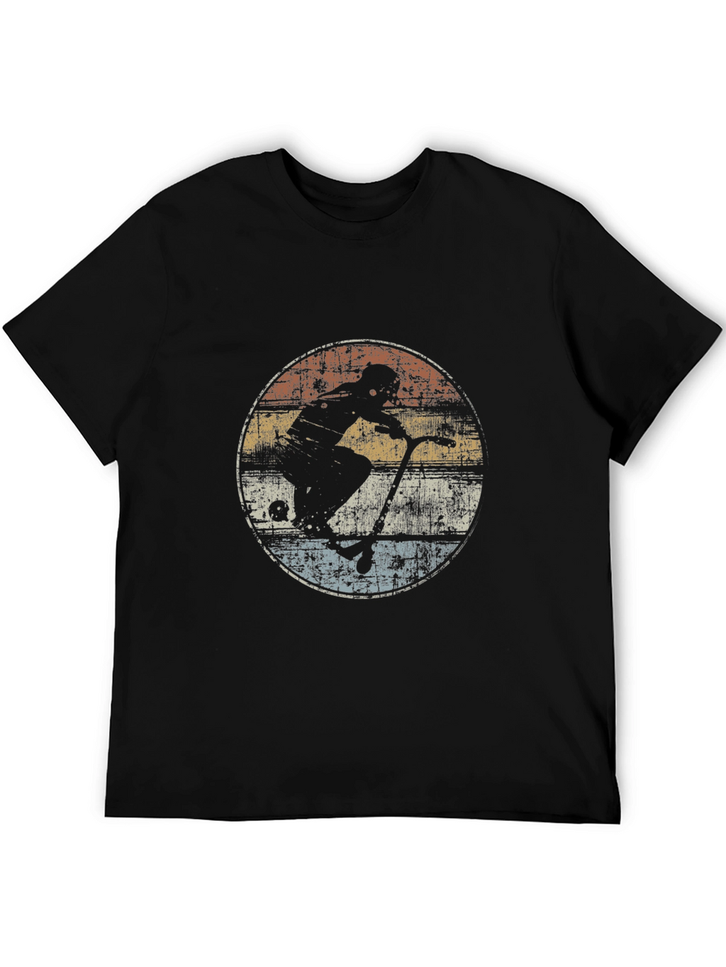Retro Scooter Silhouette Tee