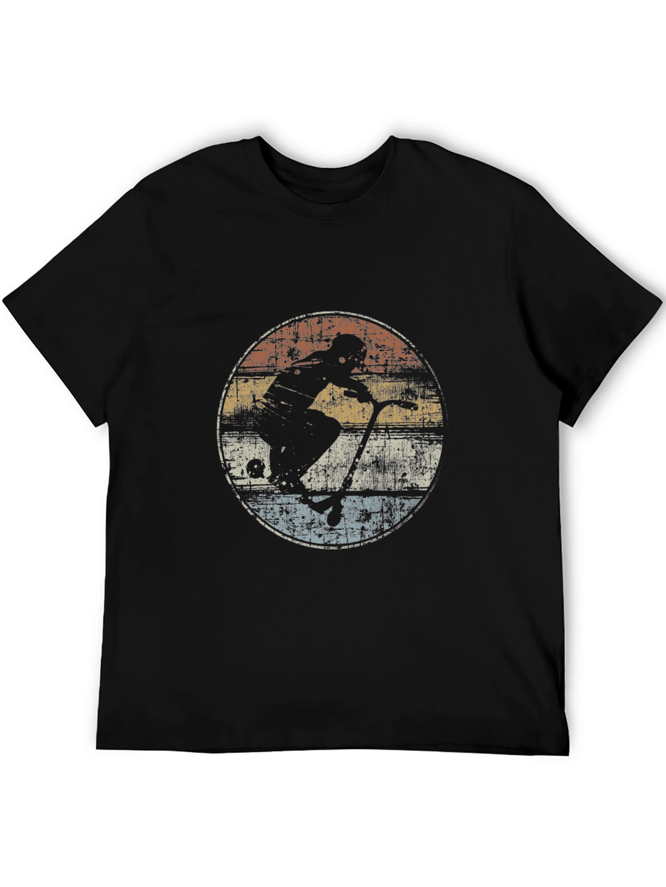 Retro Scooter Silhouette Tee