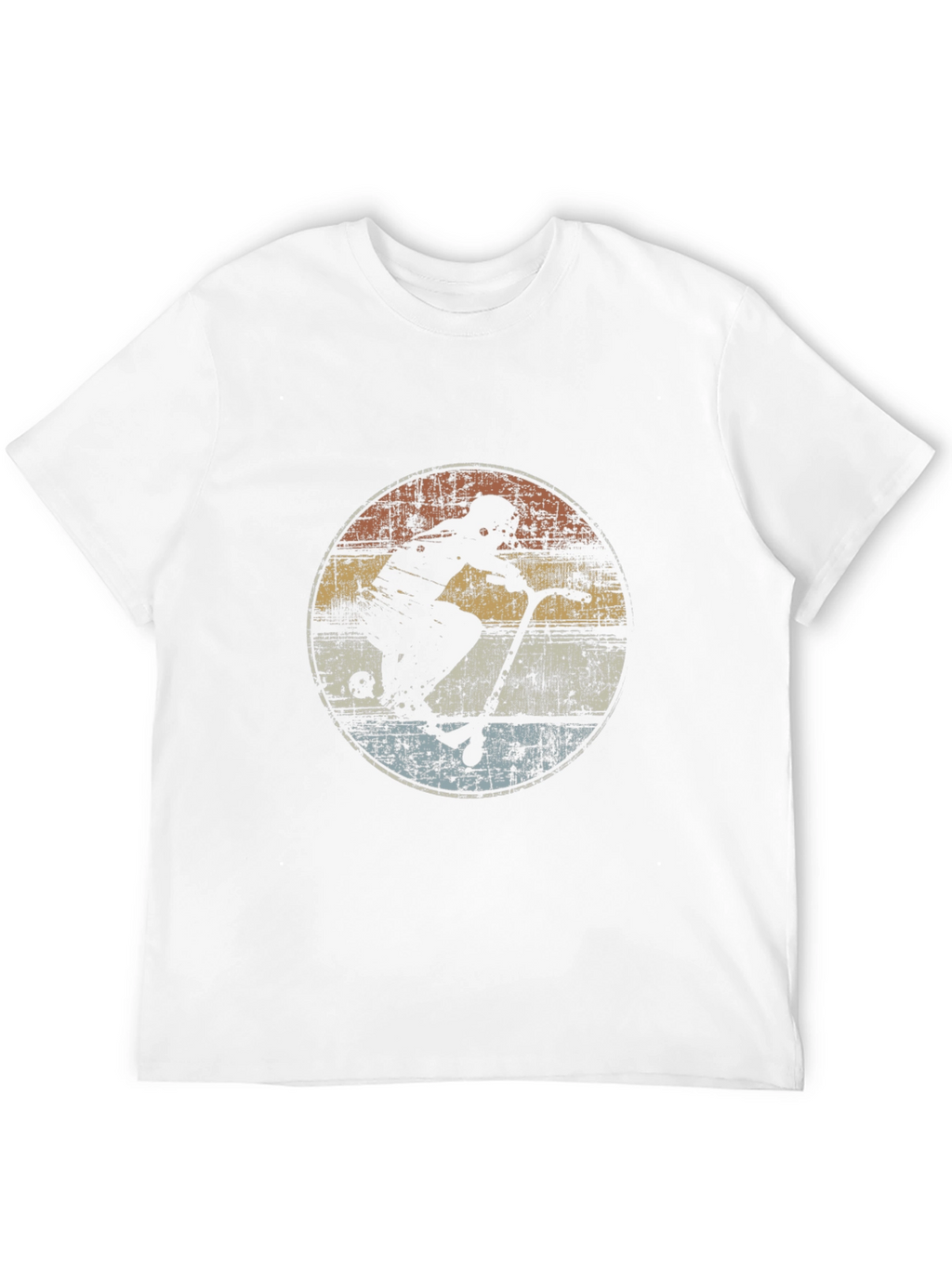 Retro Scooter Silhouette Tee