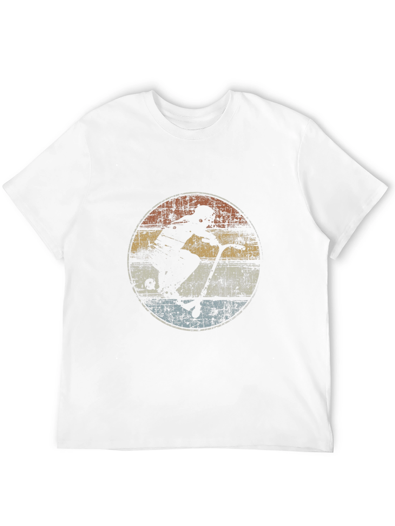 Retro Scooter Silhouette Tee