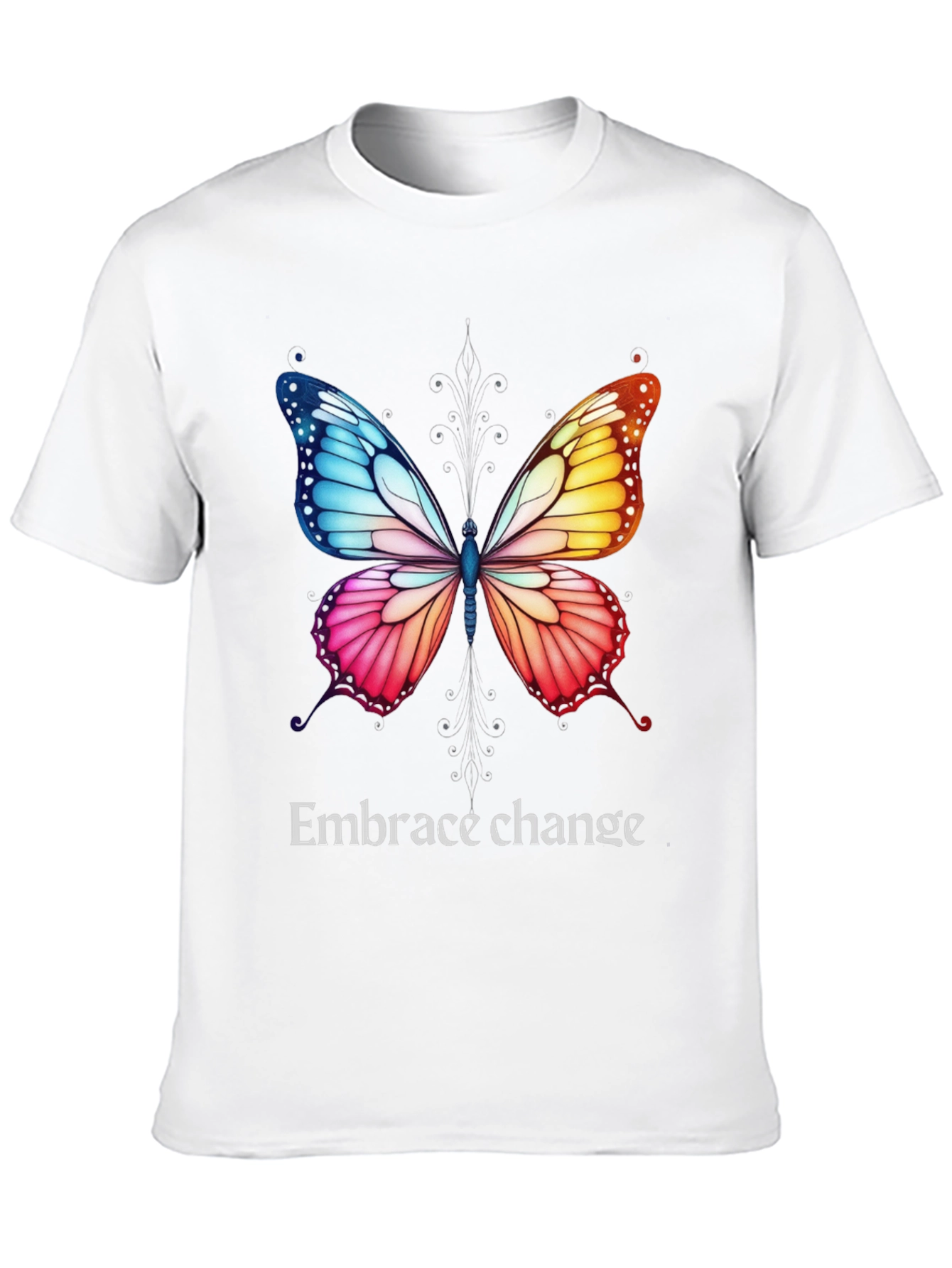 Embrace Change Butterfly Graphic Tee