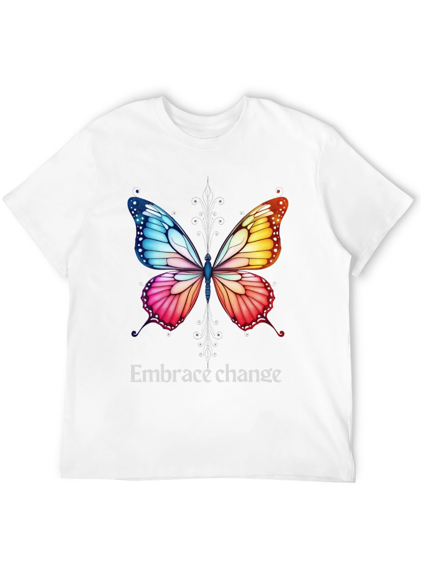 Embrace Change Butterfly Graphic Tee