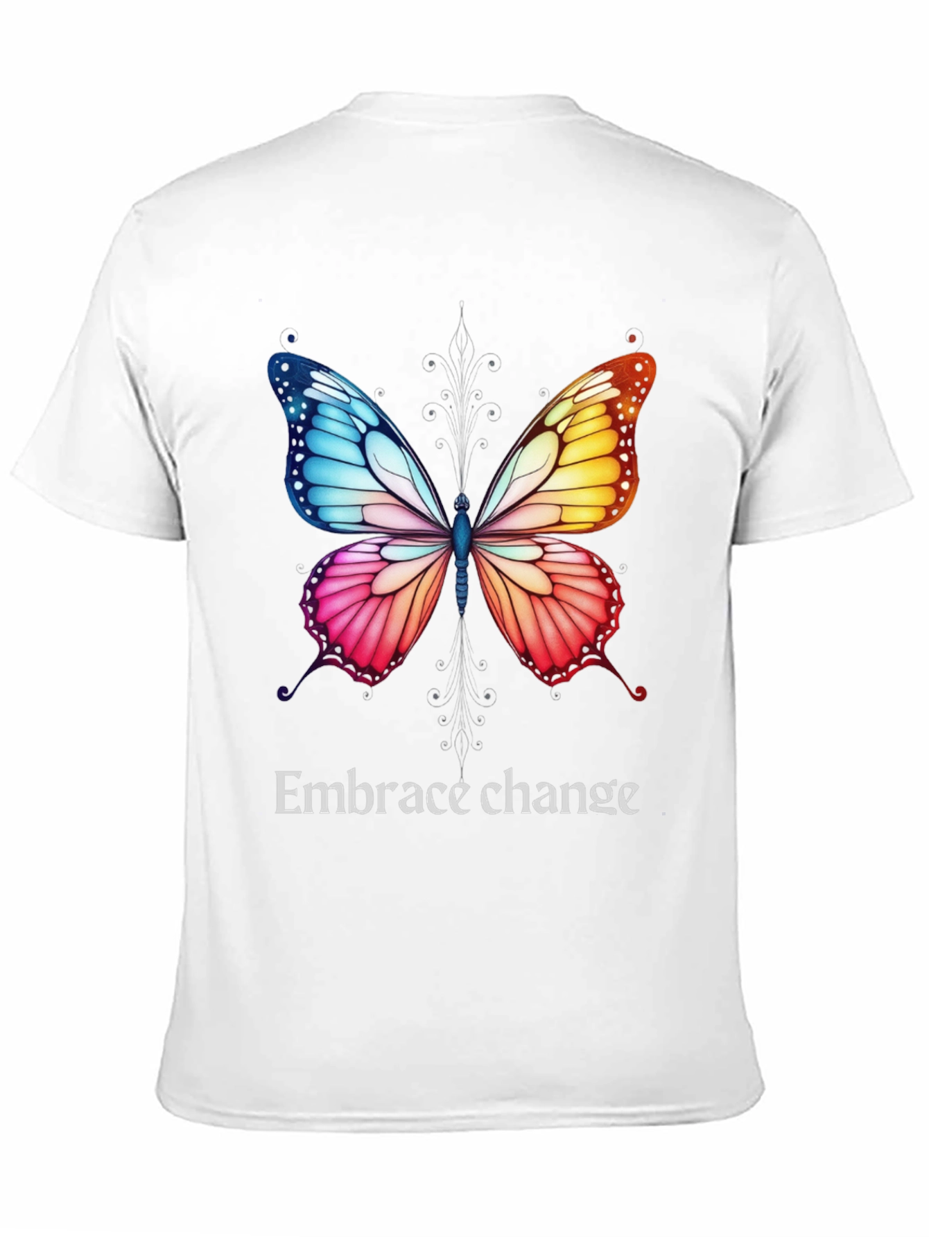 Embrace Change Butterfly Graphic Tee
