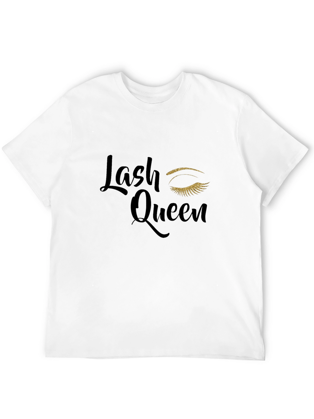 Lash Queen T-Shirt - Stylish Eyelash Design