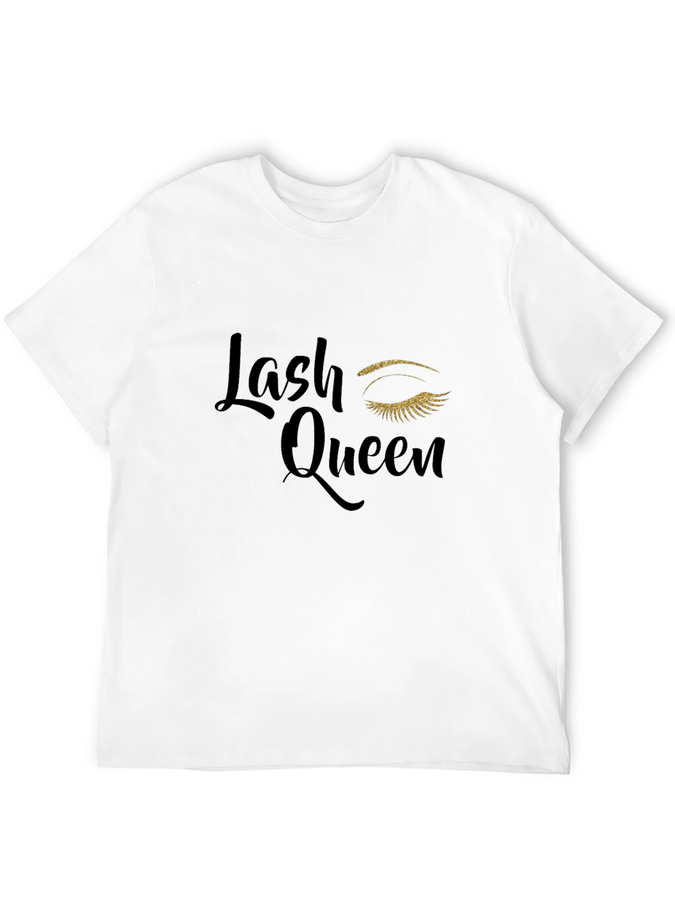 Lash Queen T-Shirt - Stylish Eyelash Design