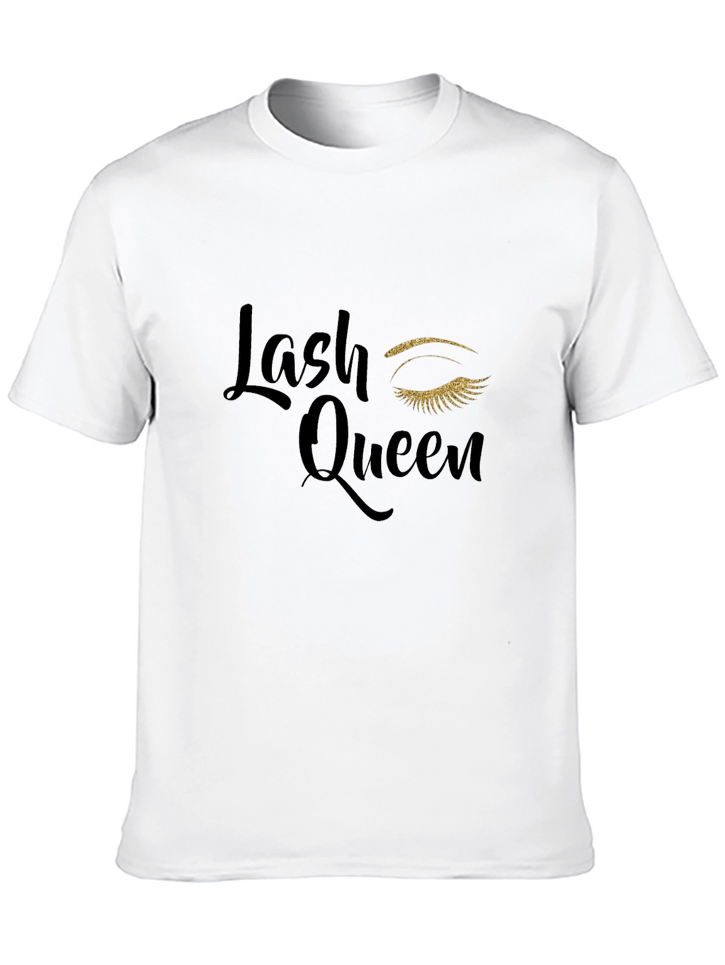Lash Queen T-Shirt - Stylish Eyelash Design