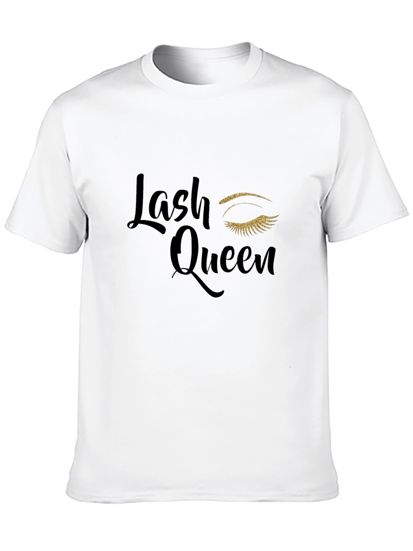Lash Queen T-Shirt - Stylish Eyelash Design