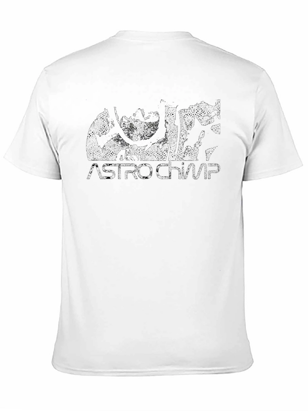 Retro Astrochimp Graphic T-Shirt