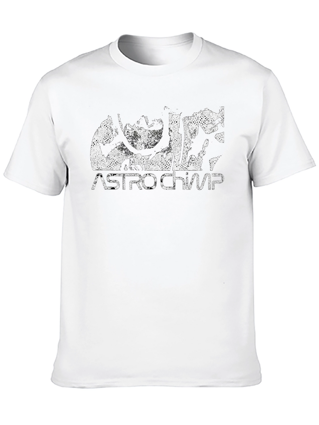 Retro Astrochimp Graphic T-Shirt