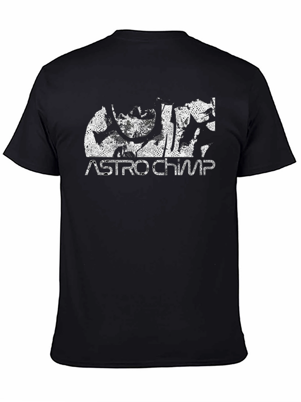 Retro Astrochimp Graphic T-Shirt