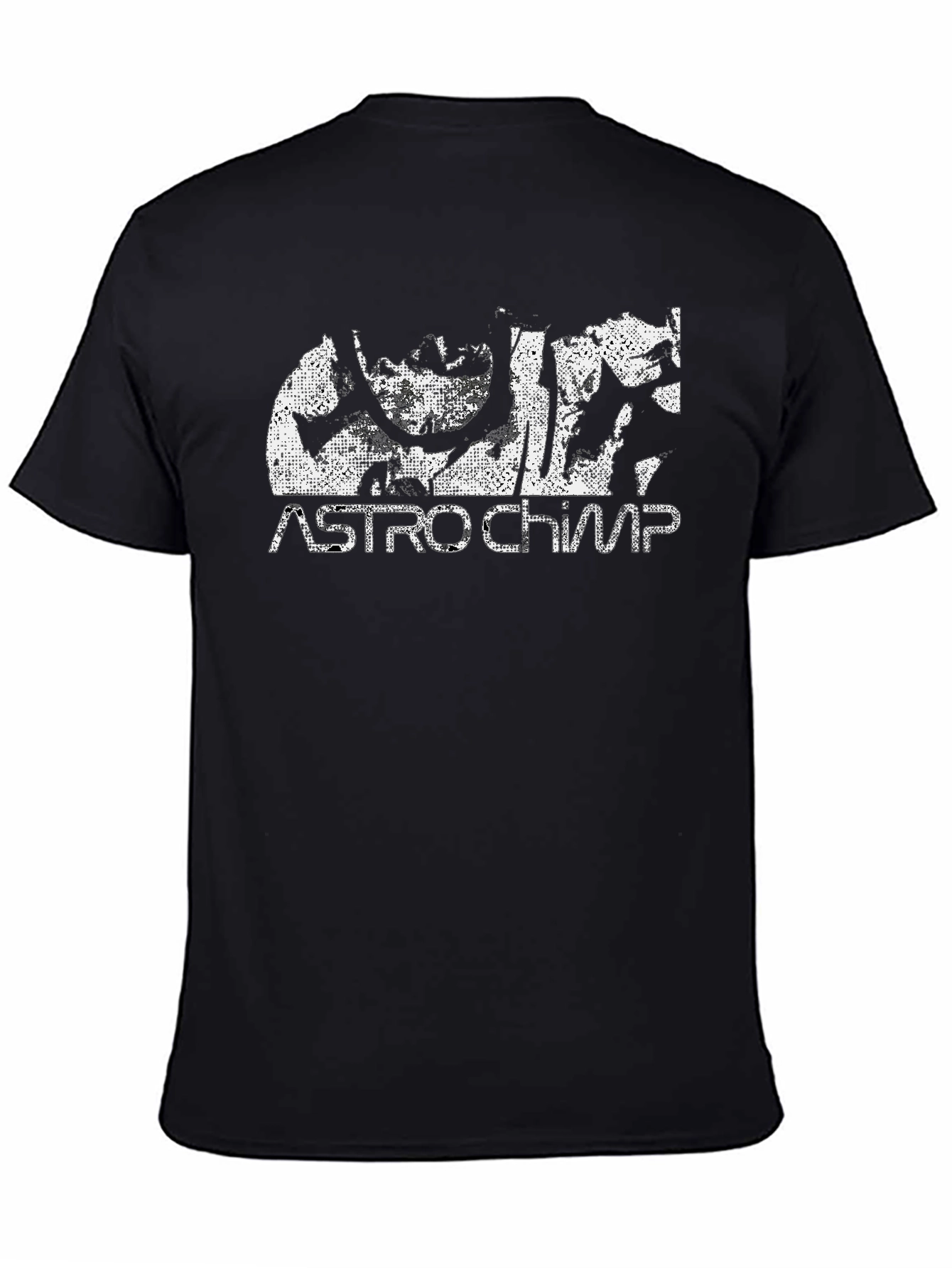 Retro Astrochimp Graphic T-Shirt