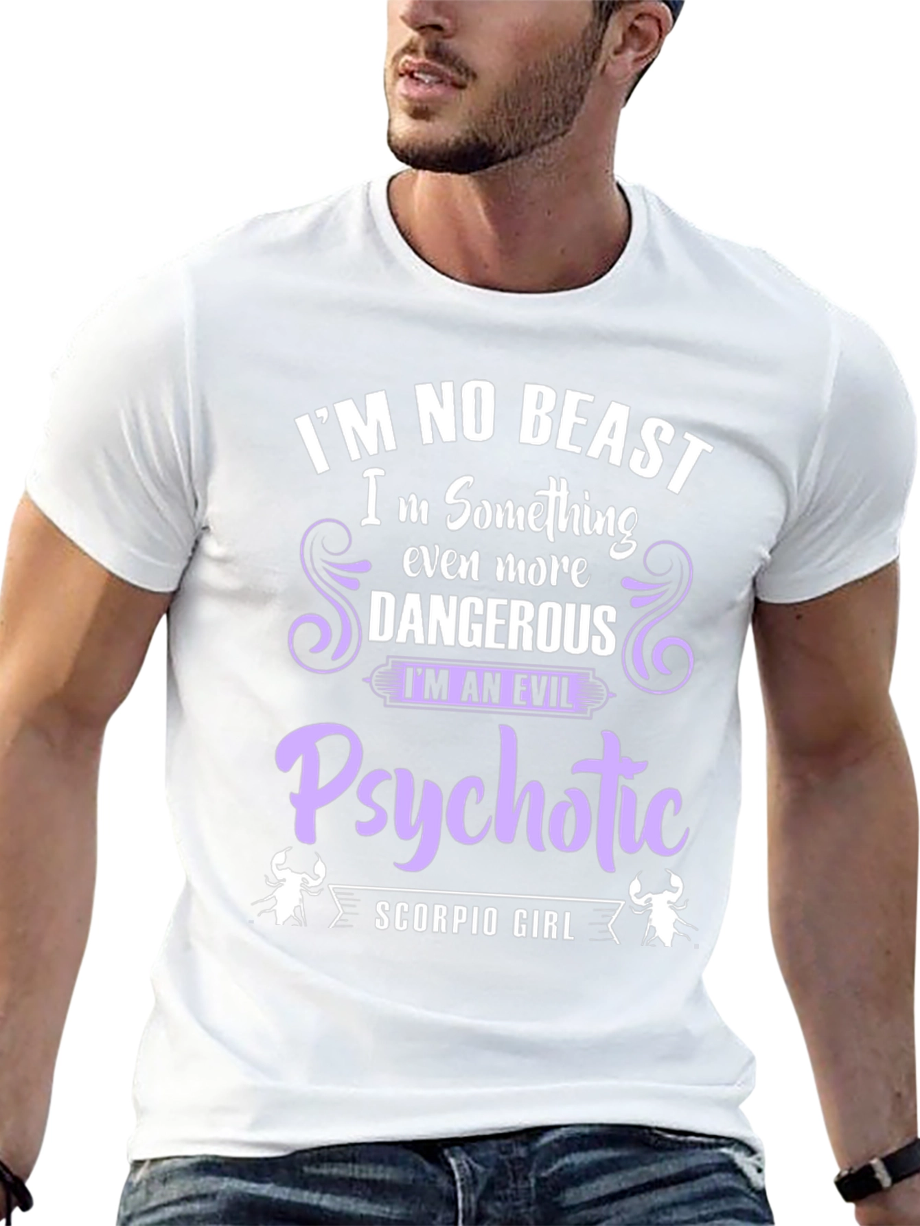 Scorpio Girl Evil Psychotic T-Shirt