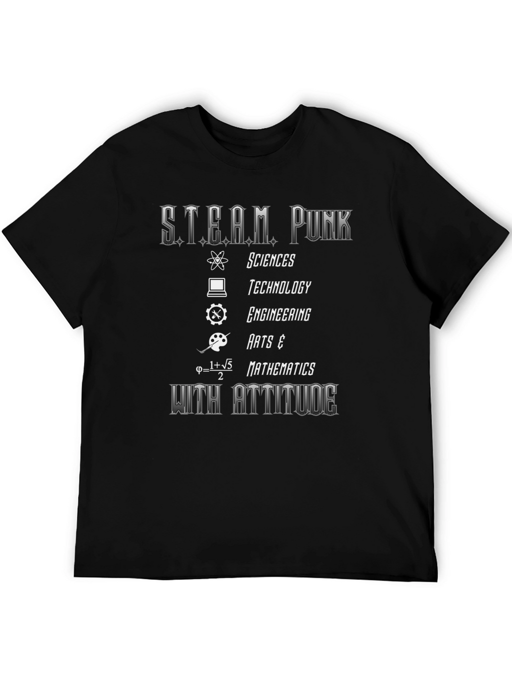 Steampunk Sciences T-Shirt - Attitude Included