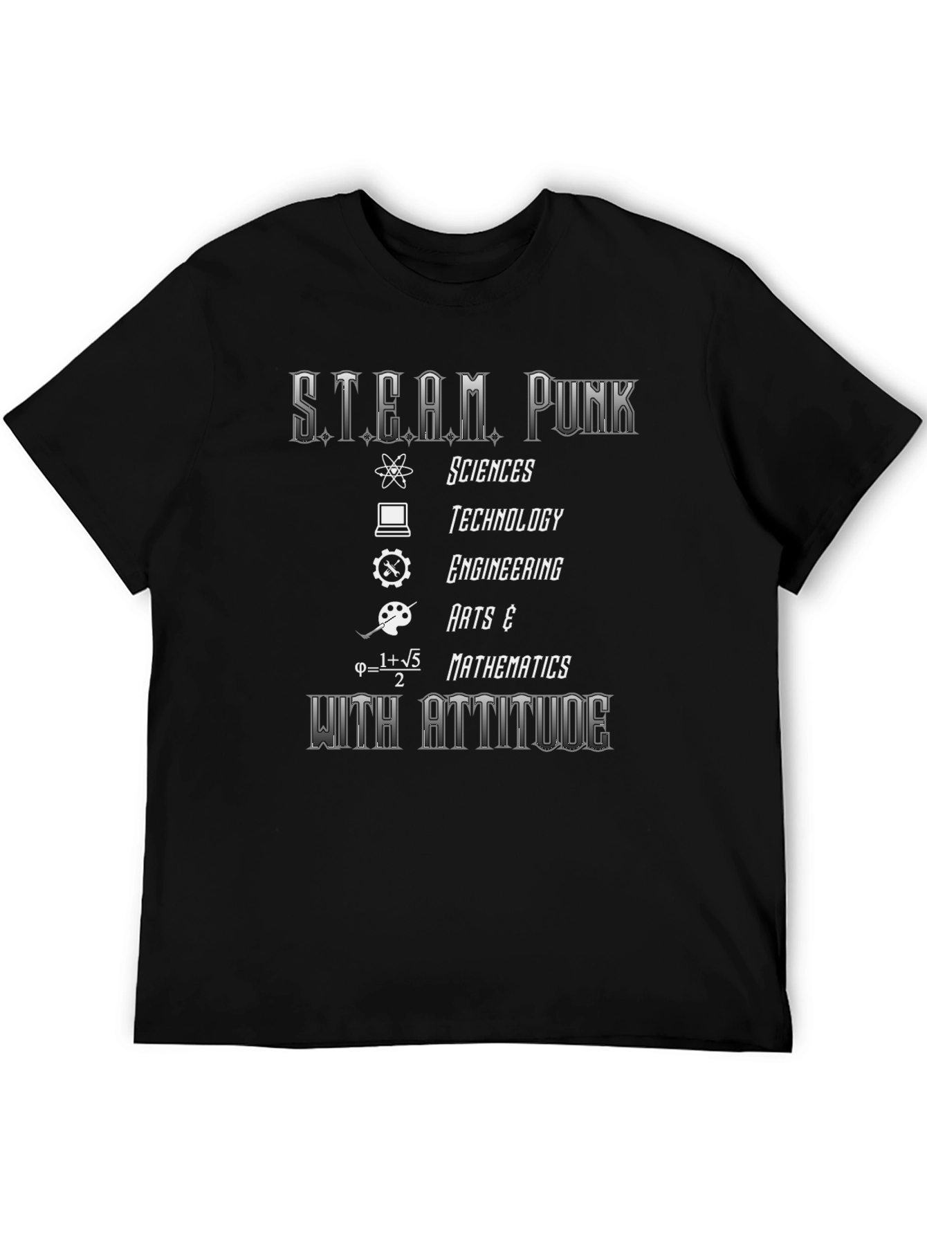 Steampunk Sciences T-Shirt - Attitude Included