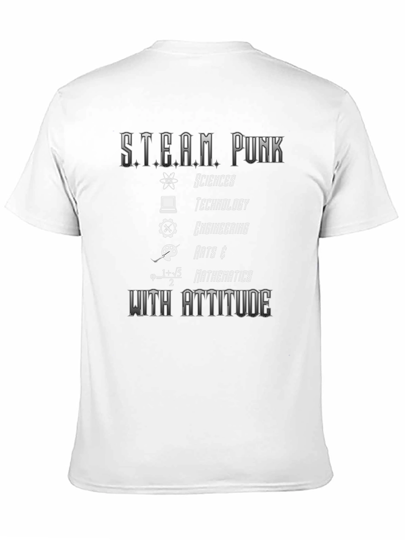 Steampunk Sciences T-Shirt - Attitude Included