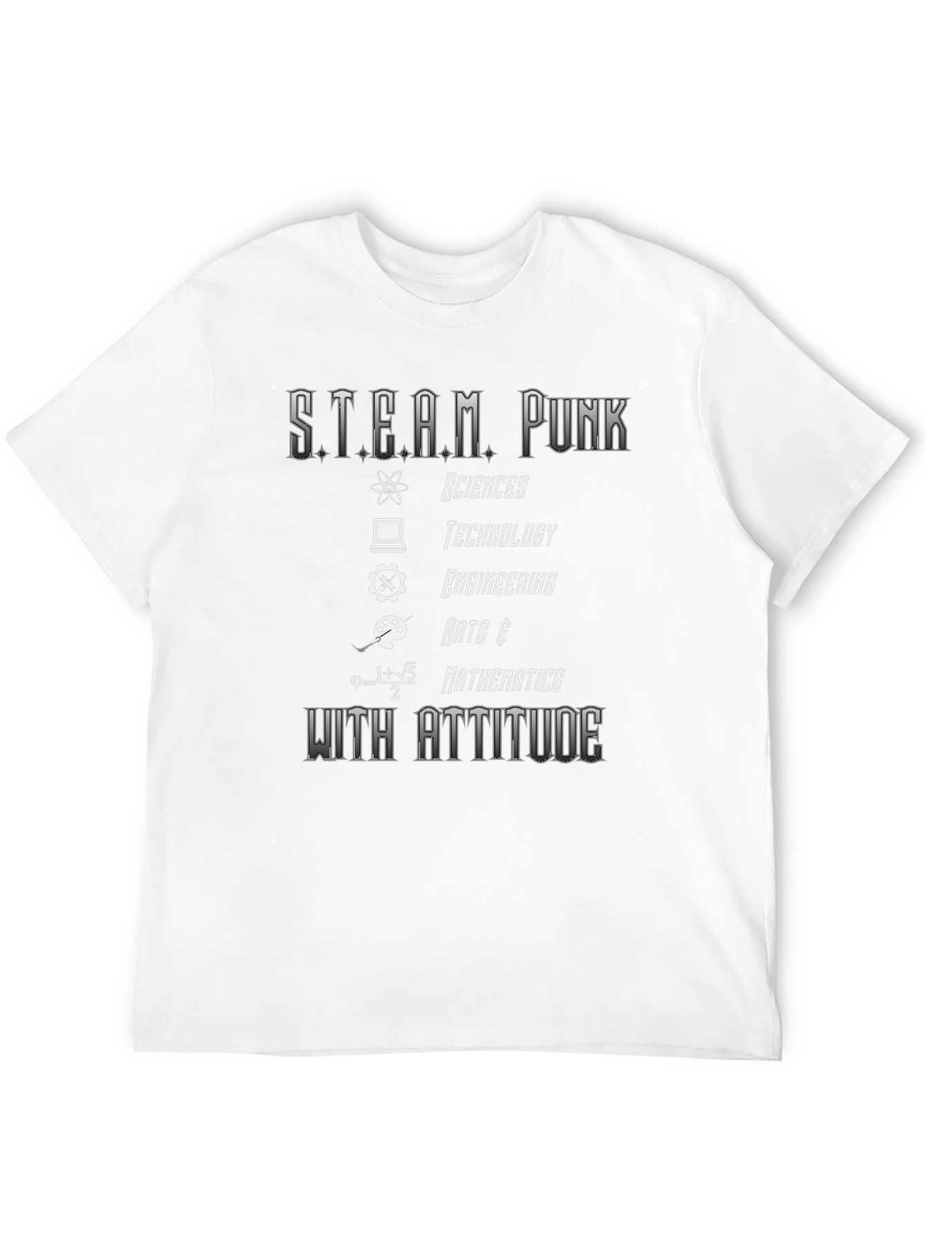 Steampunk Sciences T-Shirt - Attitude Included