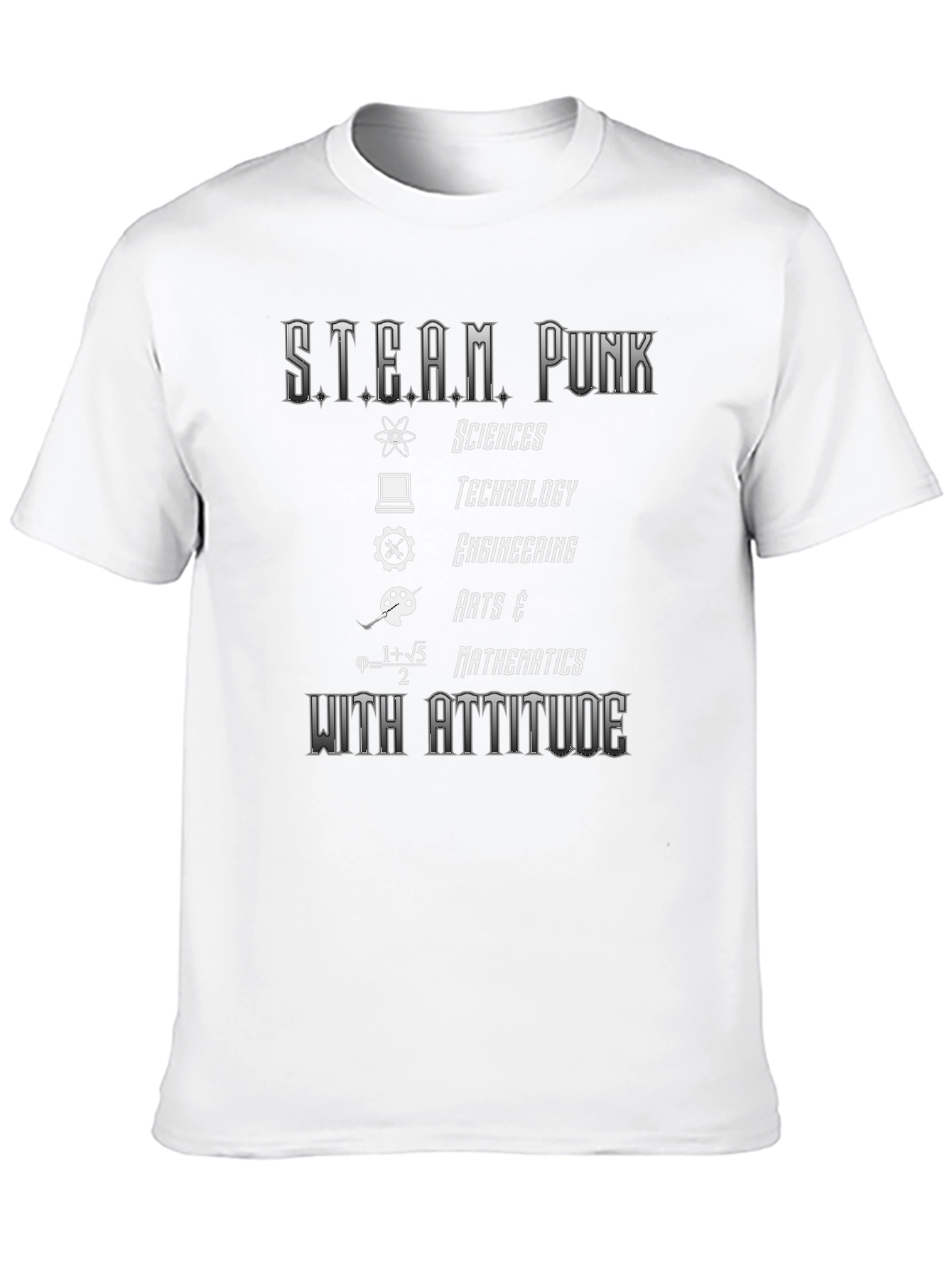Steampunk Sciences T-Shirt - Attitude Included