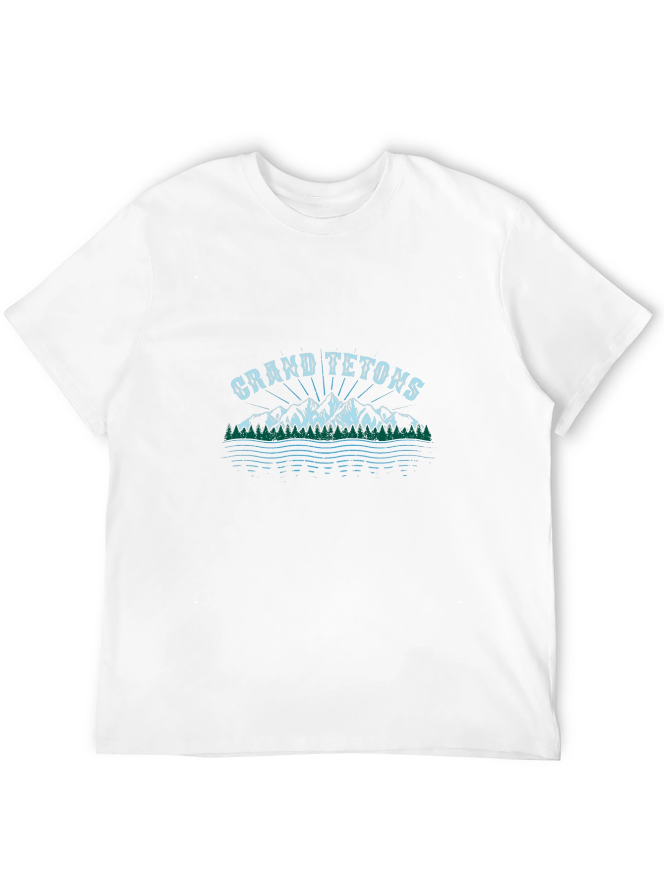 Grand Tetons Graphic Tee - Black