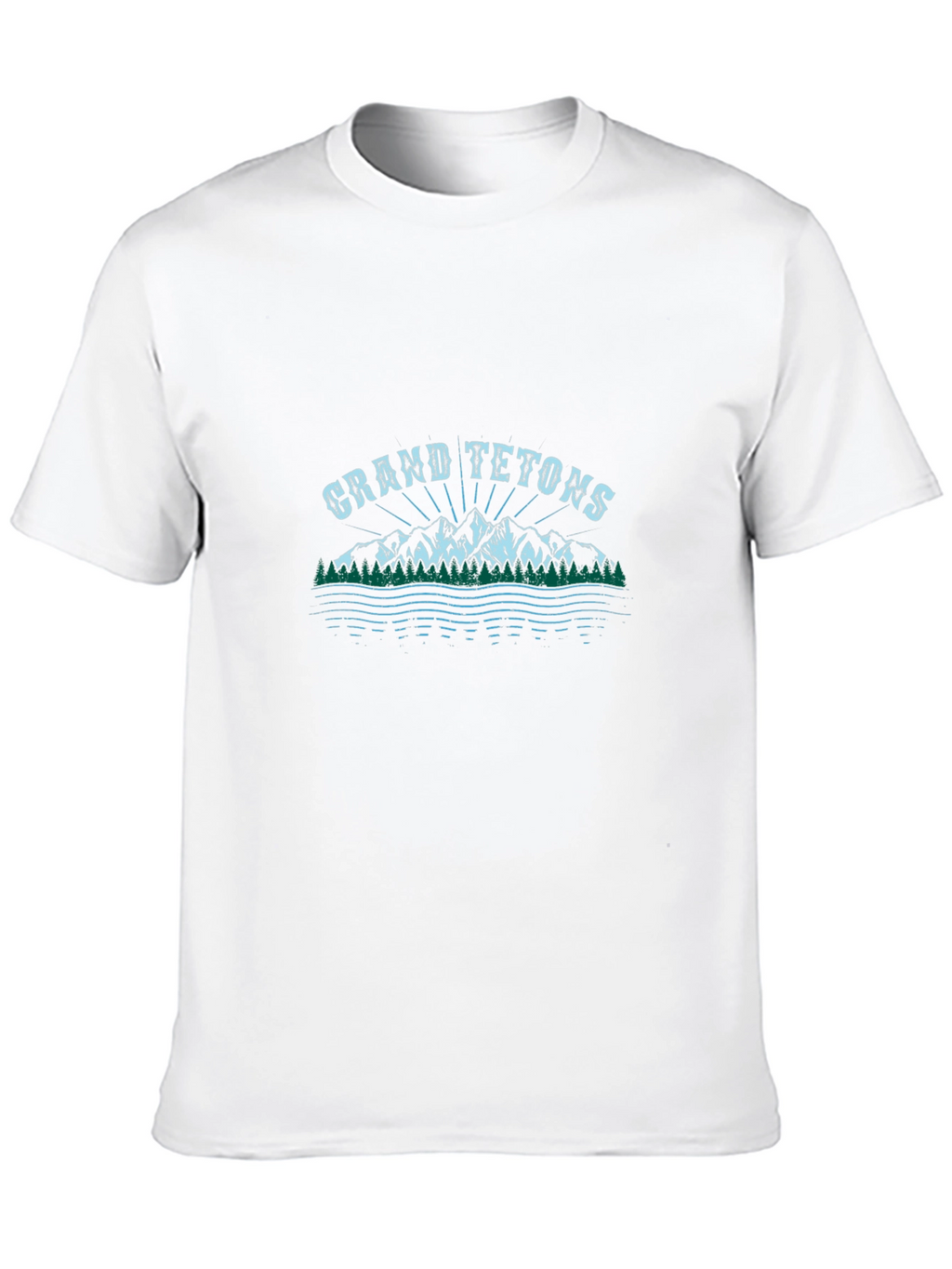 Grand Tetons Graphic Tee - Black