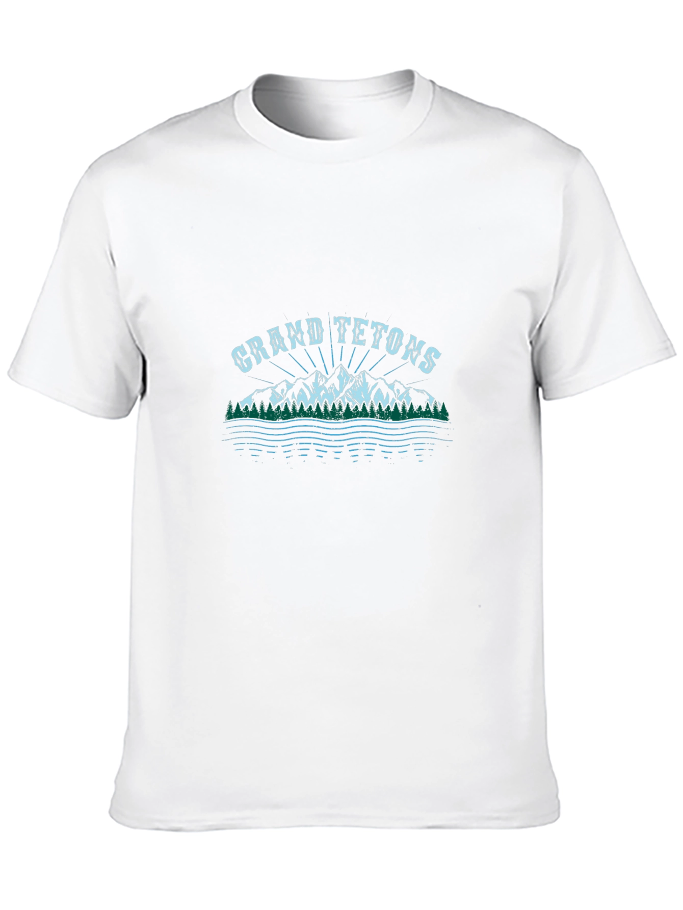 Grand Tetons Graphic Tee - Black