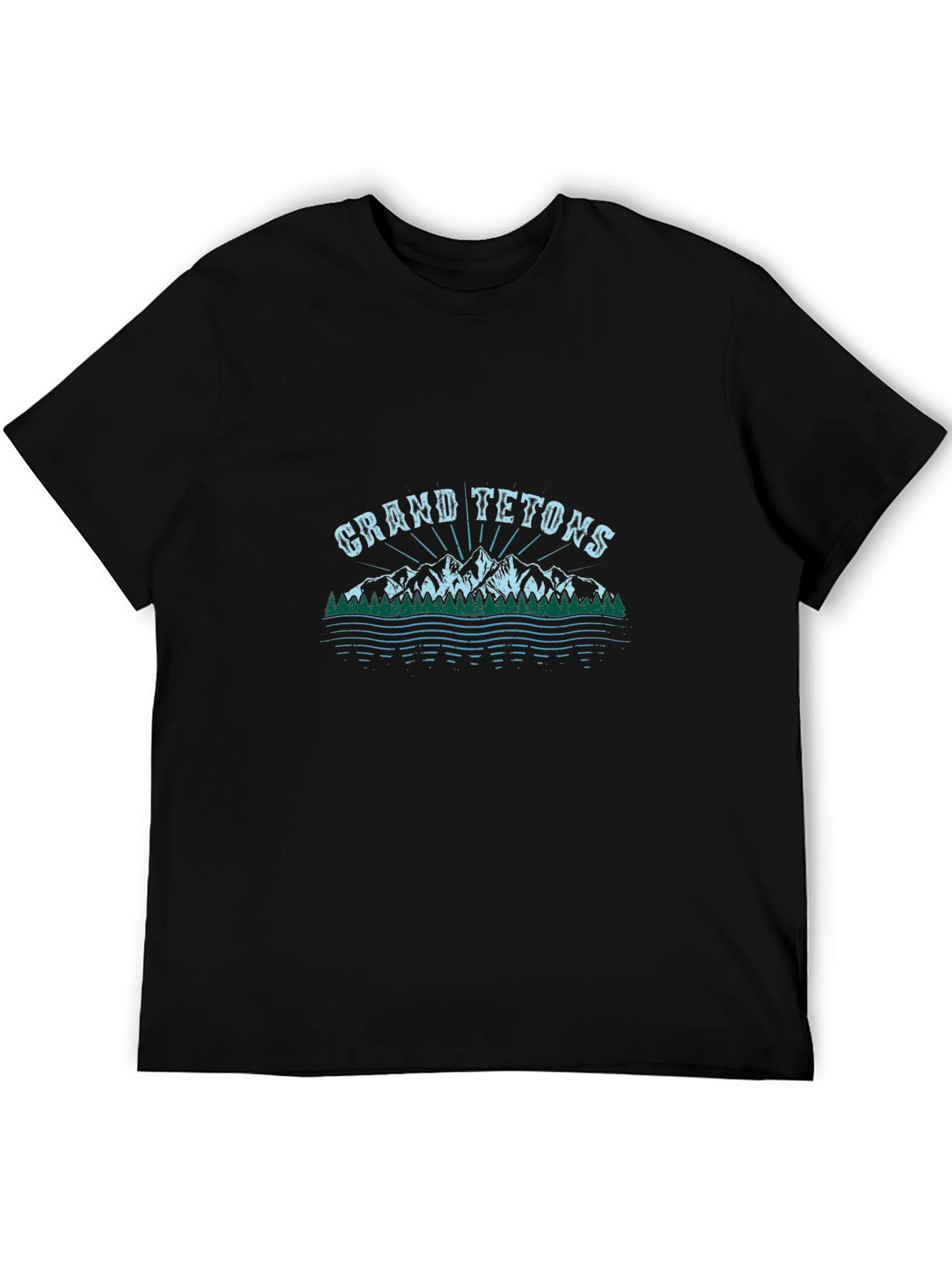 Grand Tetons Graphic Tee - Black