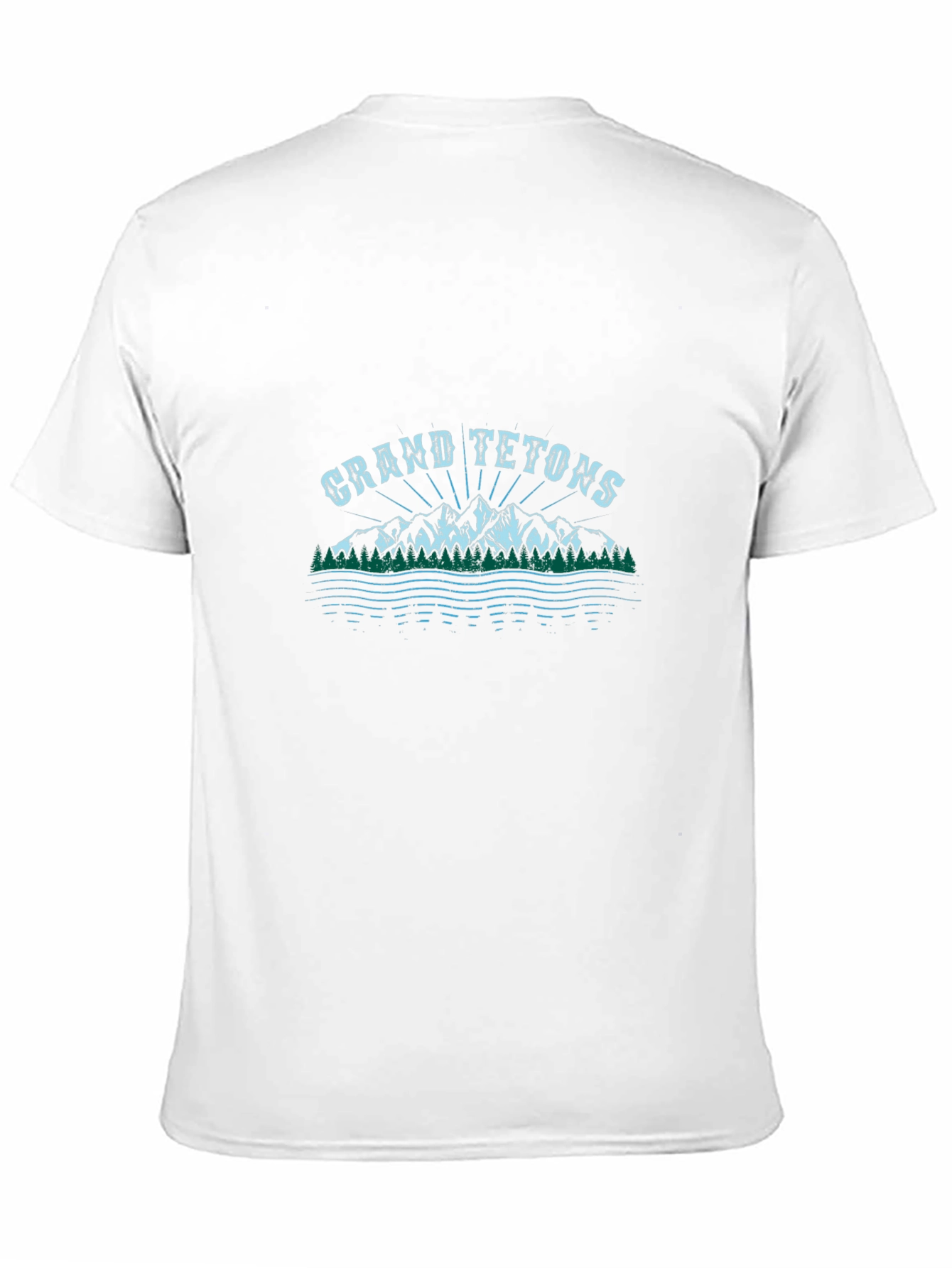 Grand Tetons Graphic Tee - Black