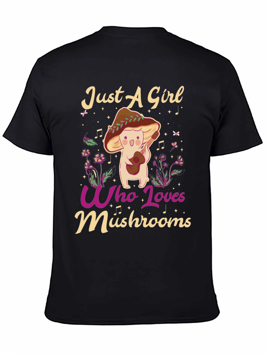 Just A Girl Who Loves Mushrooms T-Shirt