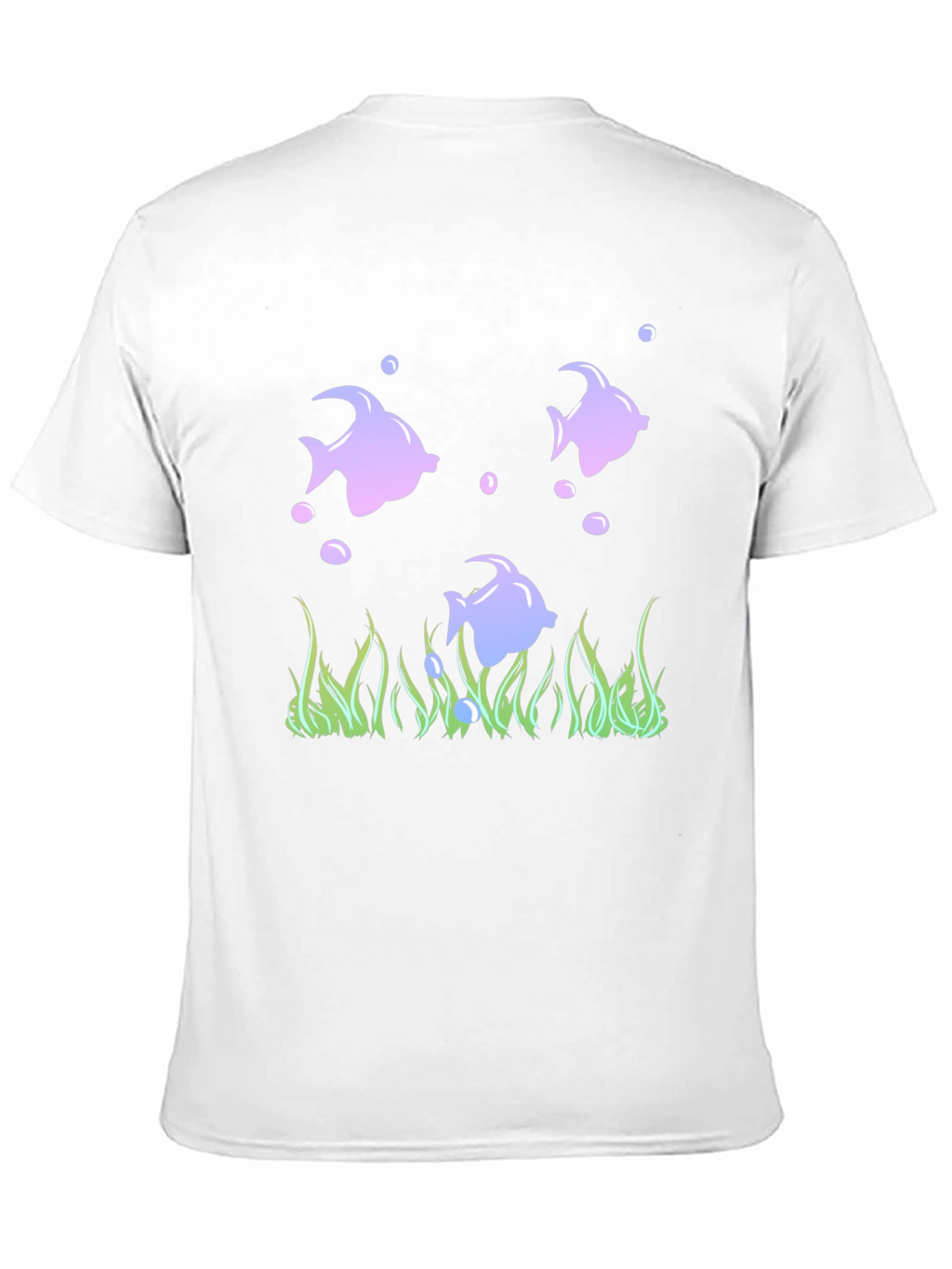 Fish Graphic Black Tee