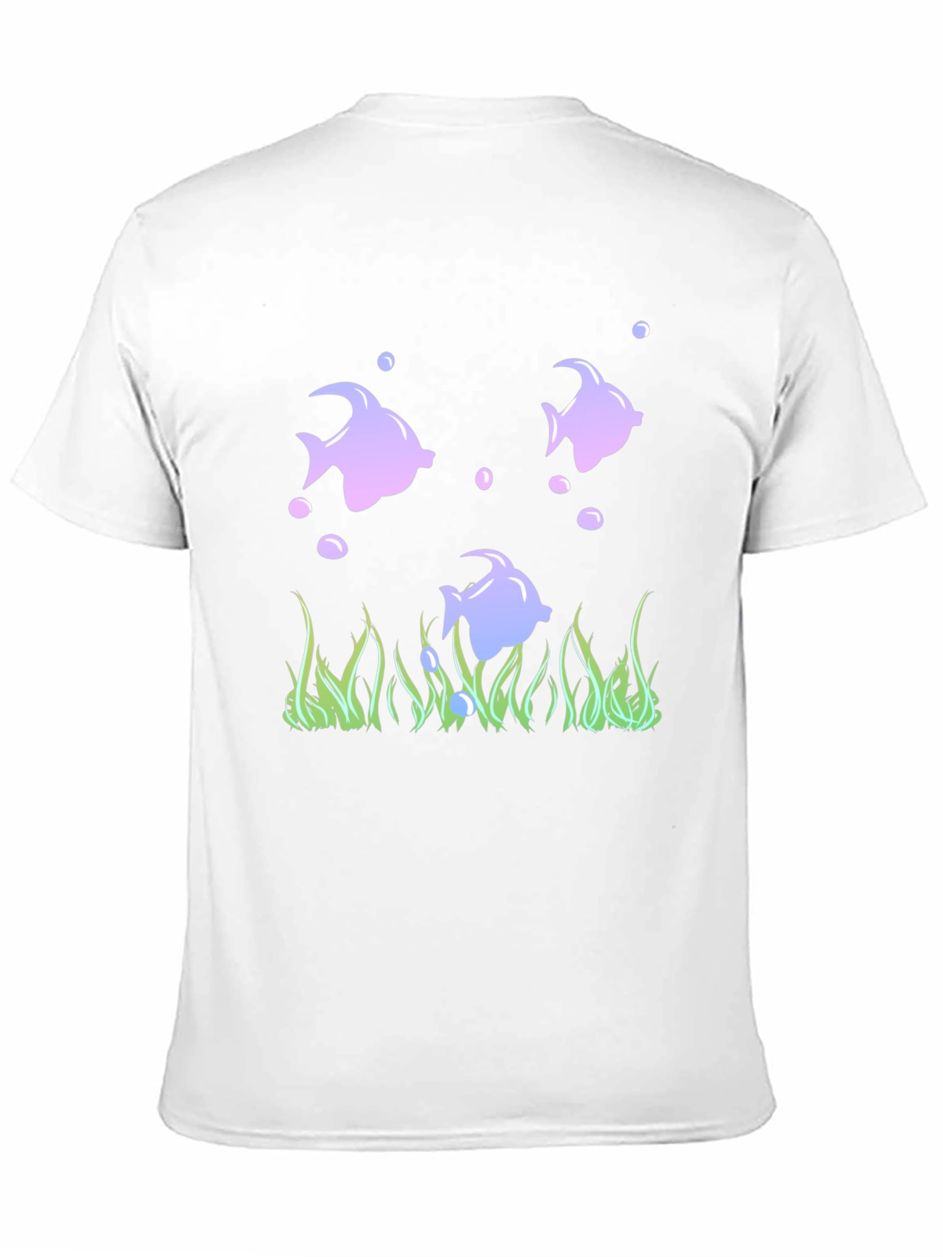 Fish Graphic Black Tee