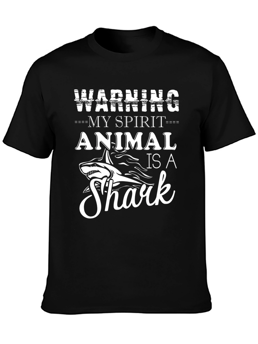 Shark Spirit Animal Graphic Tee