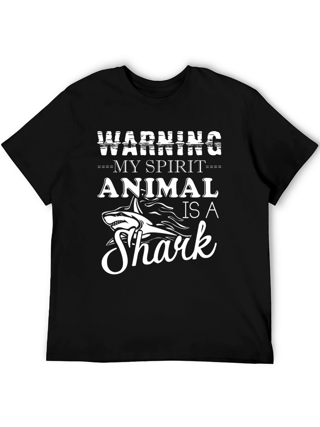 Shark Spirit Animal Graphic Tee