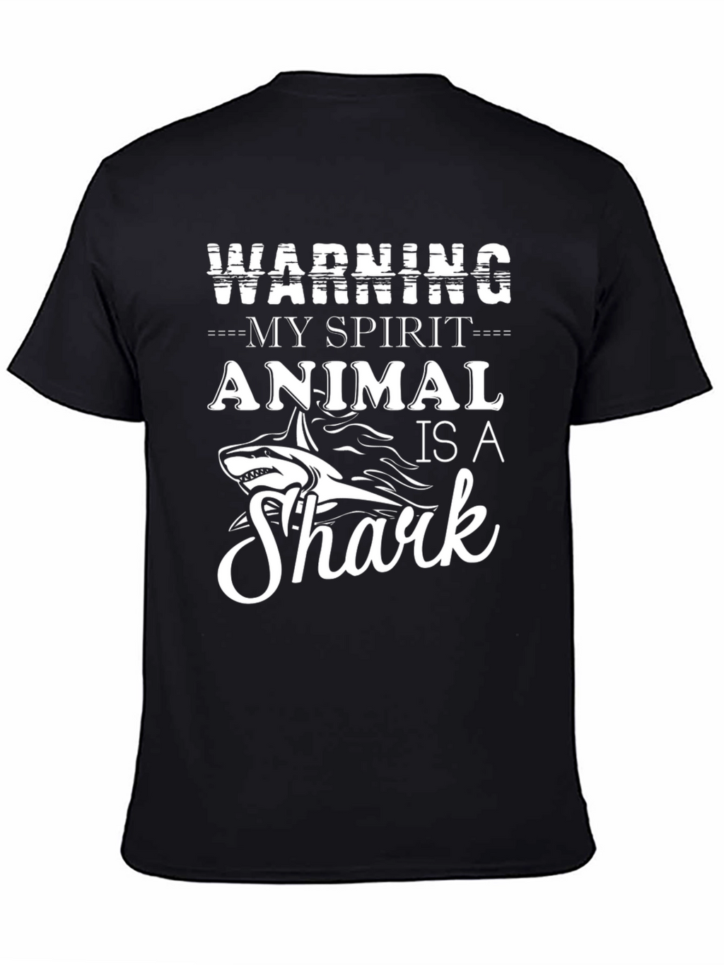 Shark Spirit Animal Graphic Tee