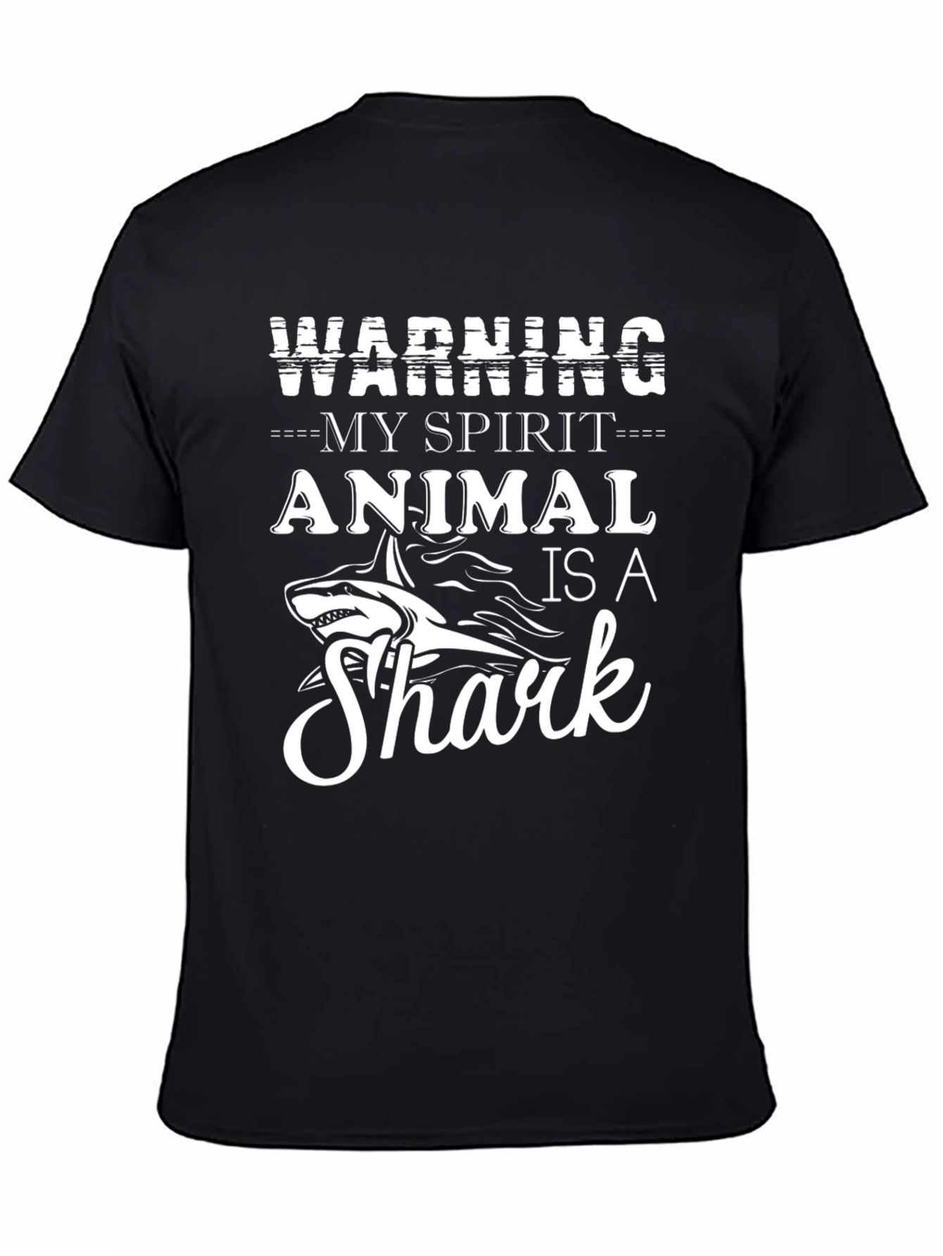 Shark Spirit Animal Graphic Tee