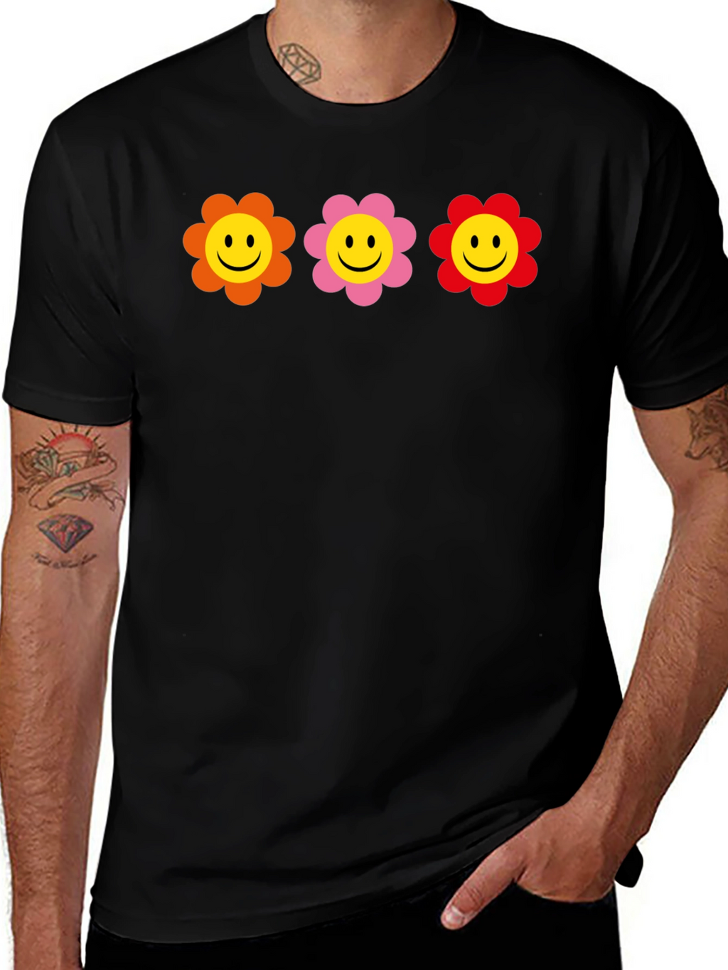 Smiley Flower T-Shirt