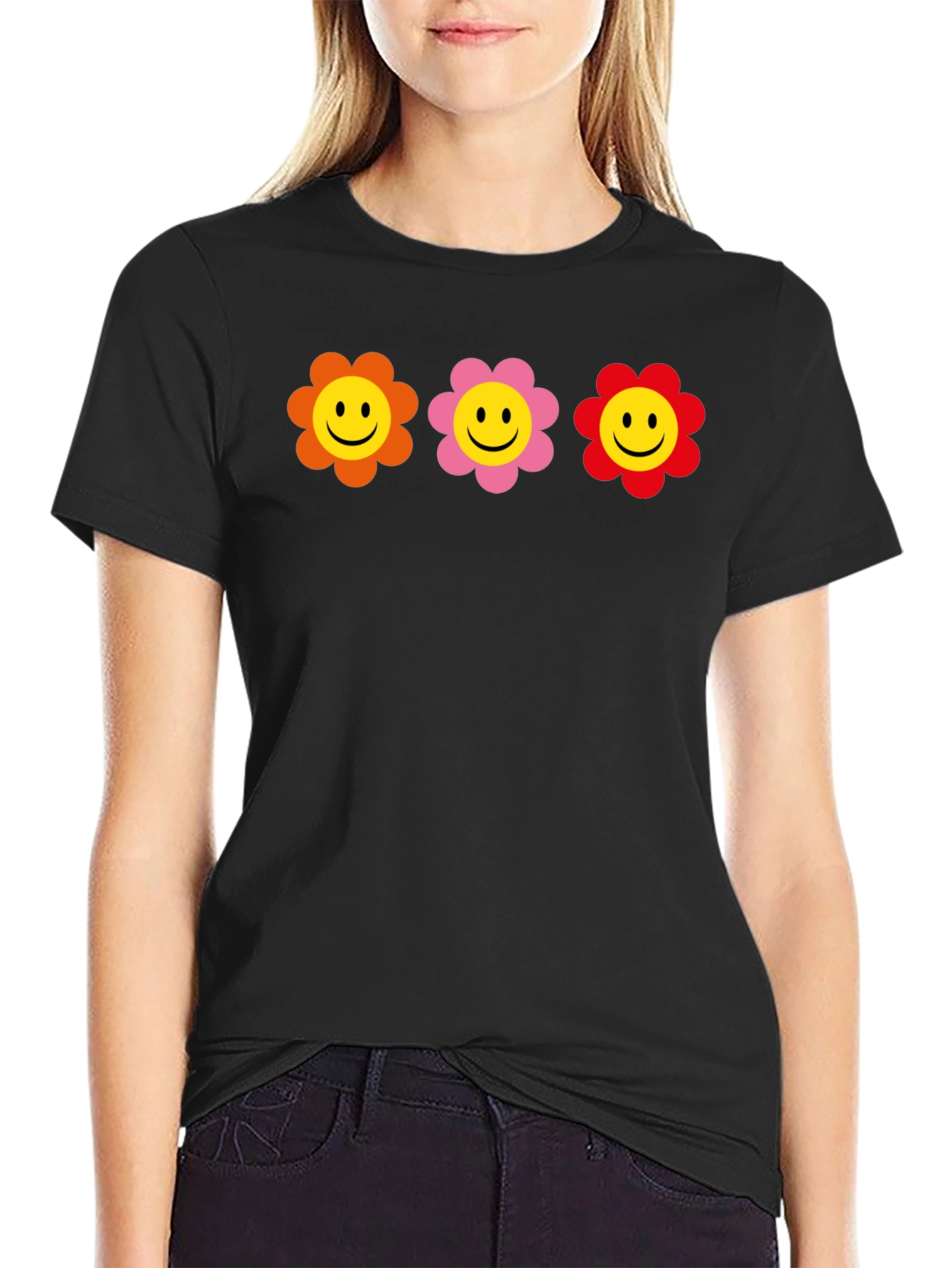 Smiley Flower T-Shirt
