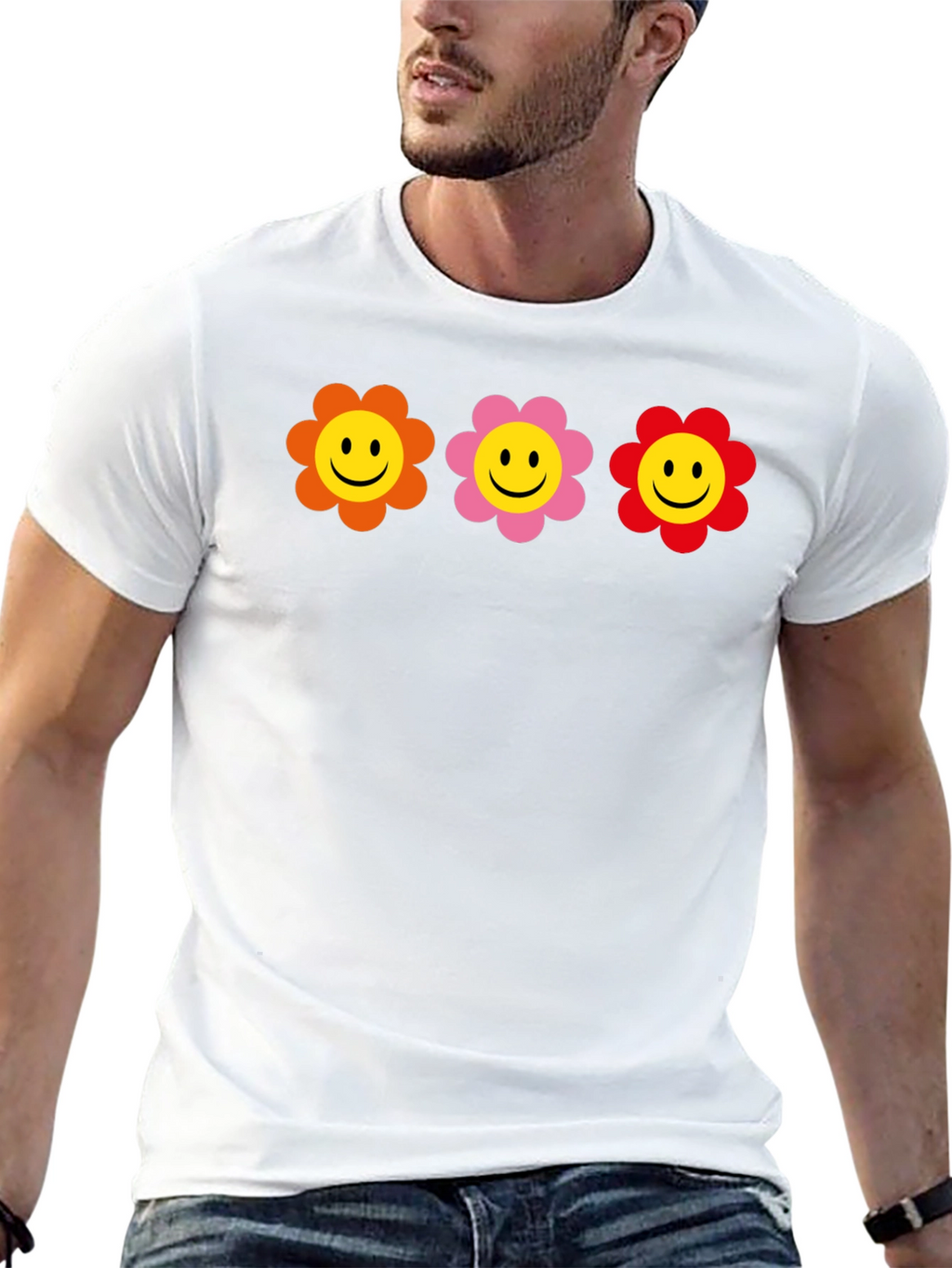 Smiley Flower T-Shirt