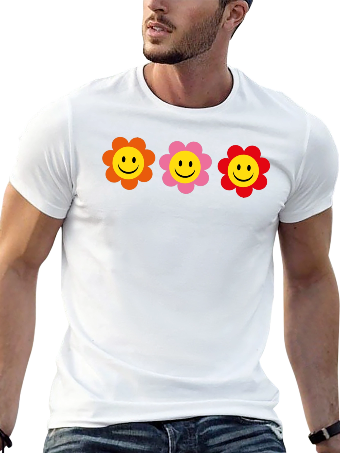 Smiley Flower T-Shirt