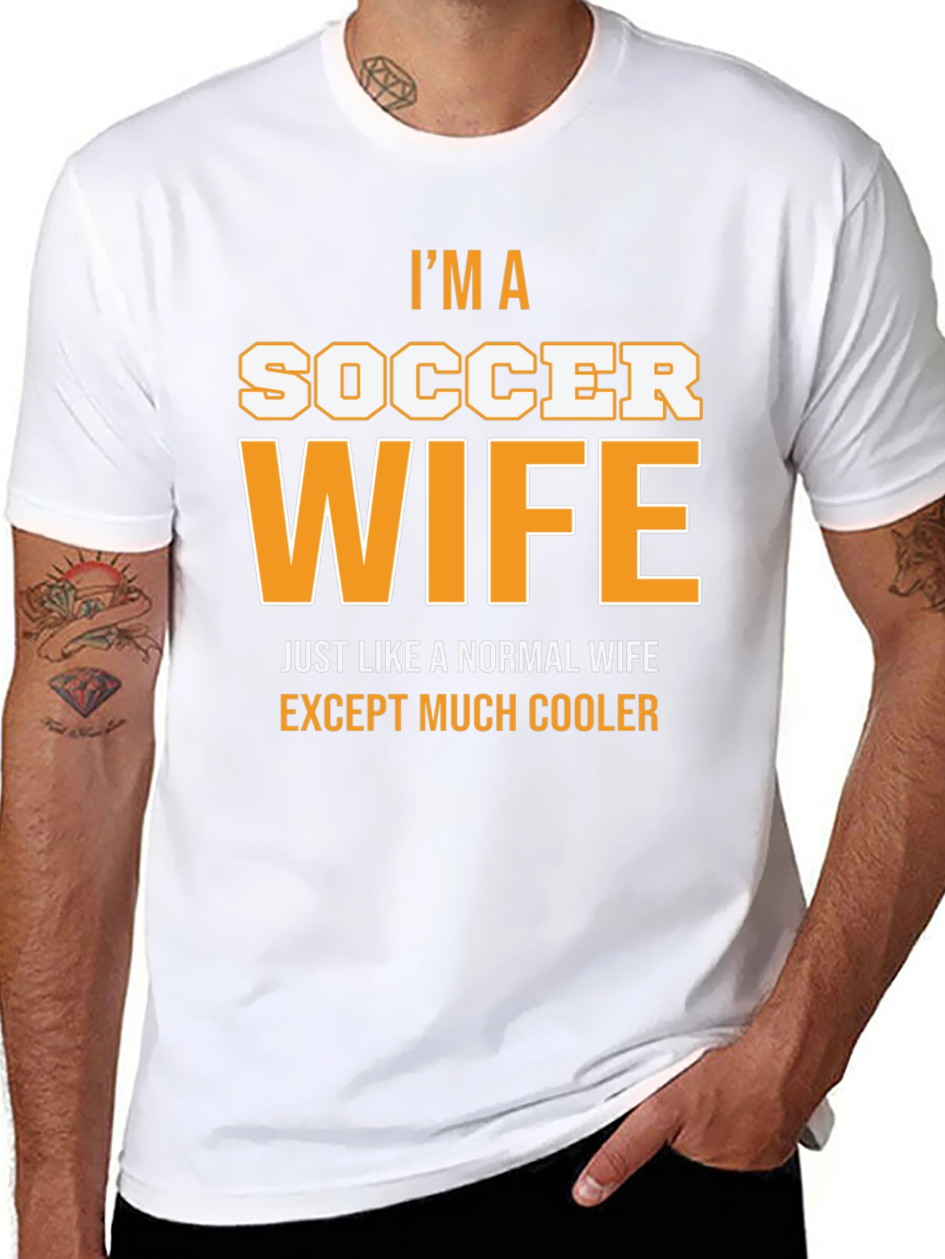 Im a Soccer Wife T-Shirt - Cool Wife Apparel