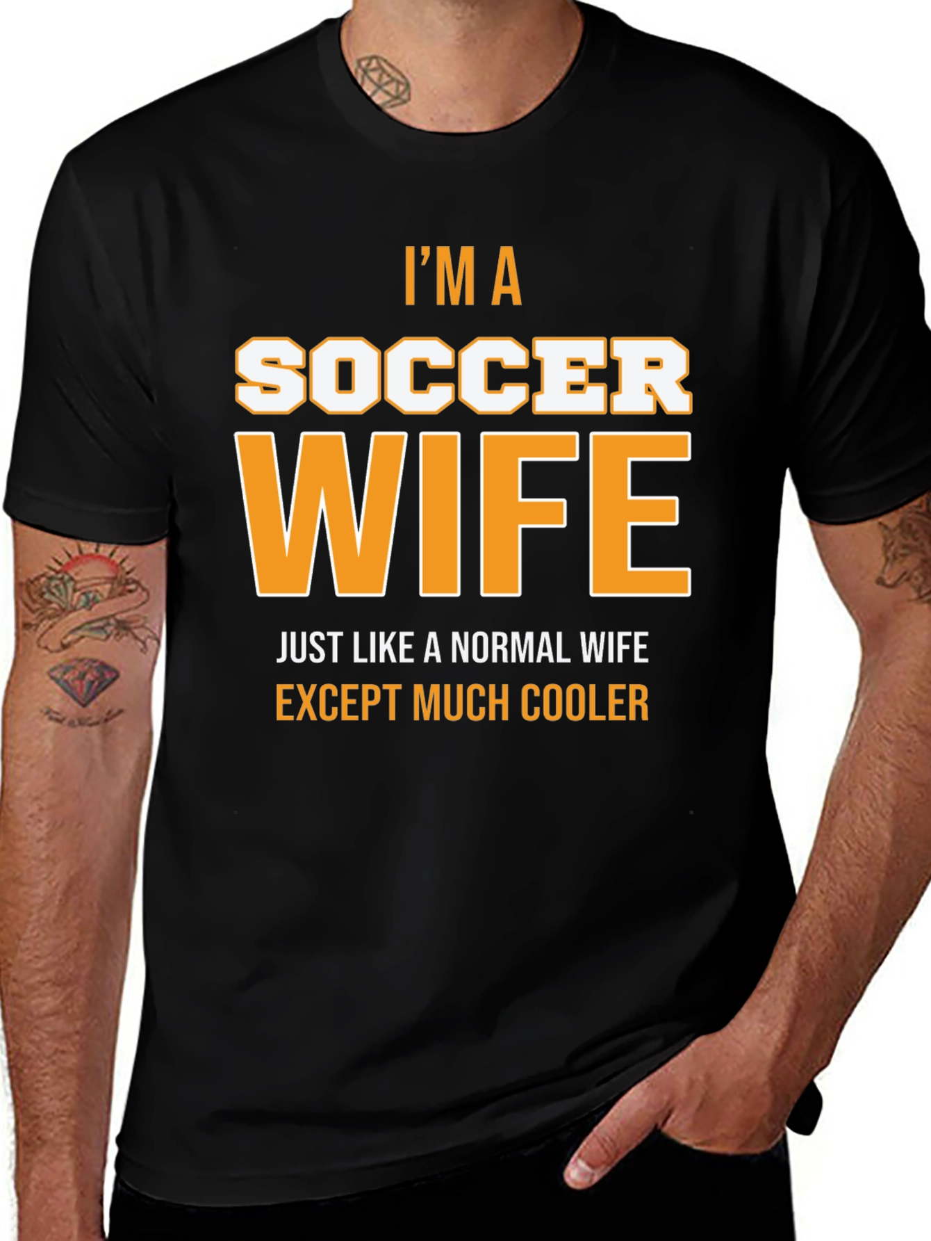 Im a Soccer Wife T-Shirt - Cool Wife Apparel