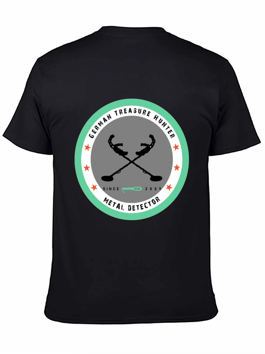 German Treasure Hunter Metal Detector T-Shirt