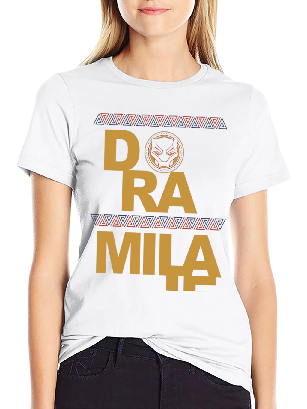 Dora Mila Black Panther Inspired T-Shirt