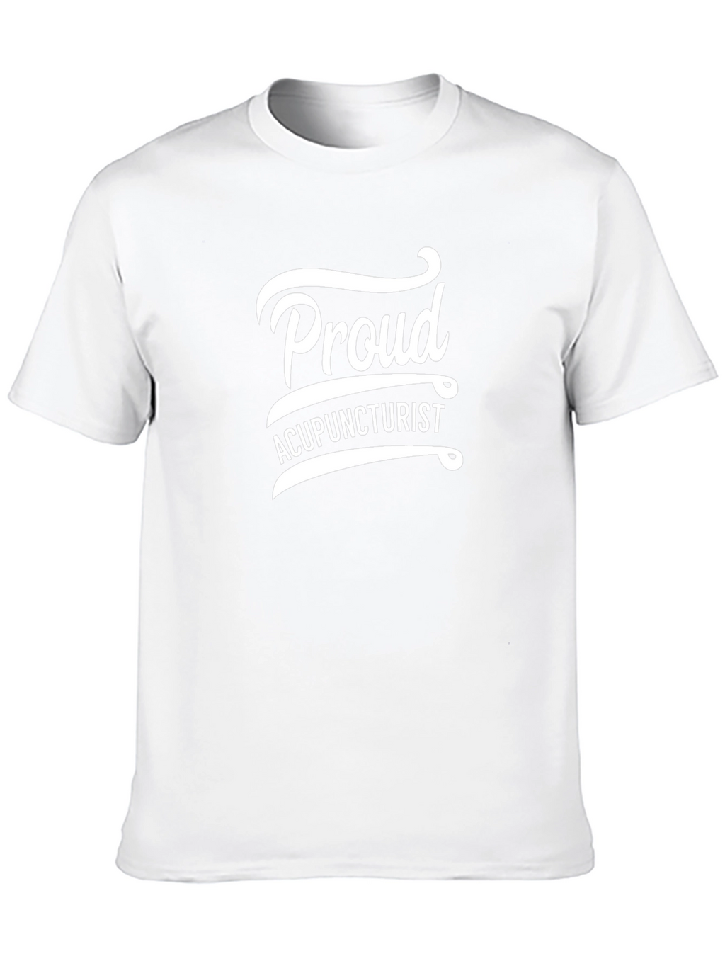 Proud Acupuncturist Black T-Shirt