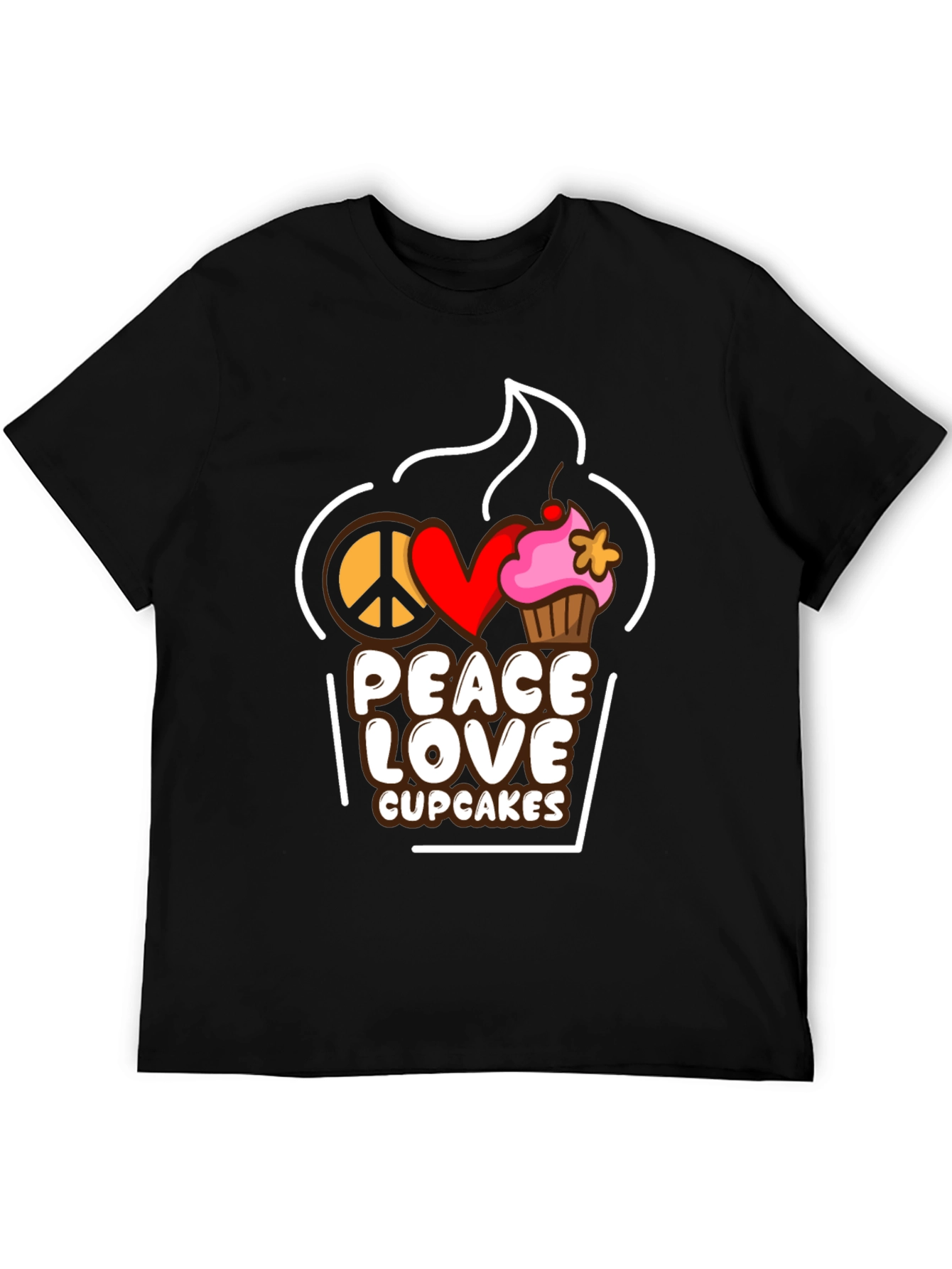 Peace Love Cupcakes T-Shirt