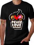 Peace Love Cupcakes T-Shirt