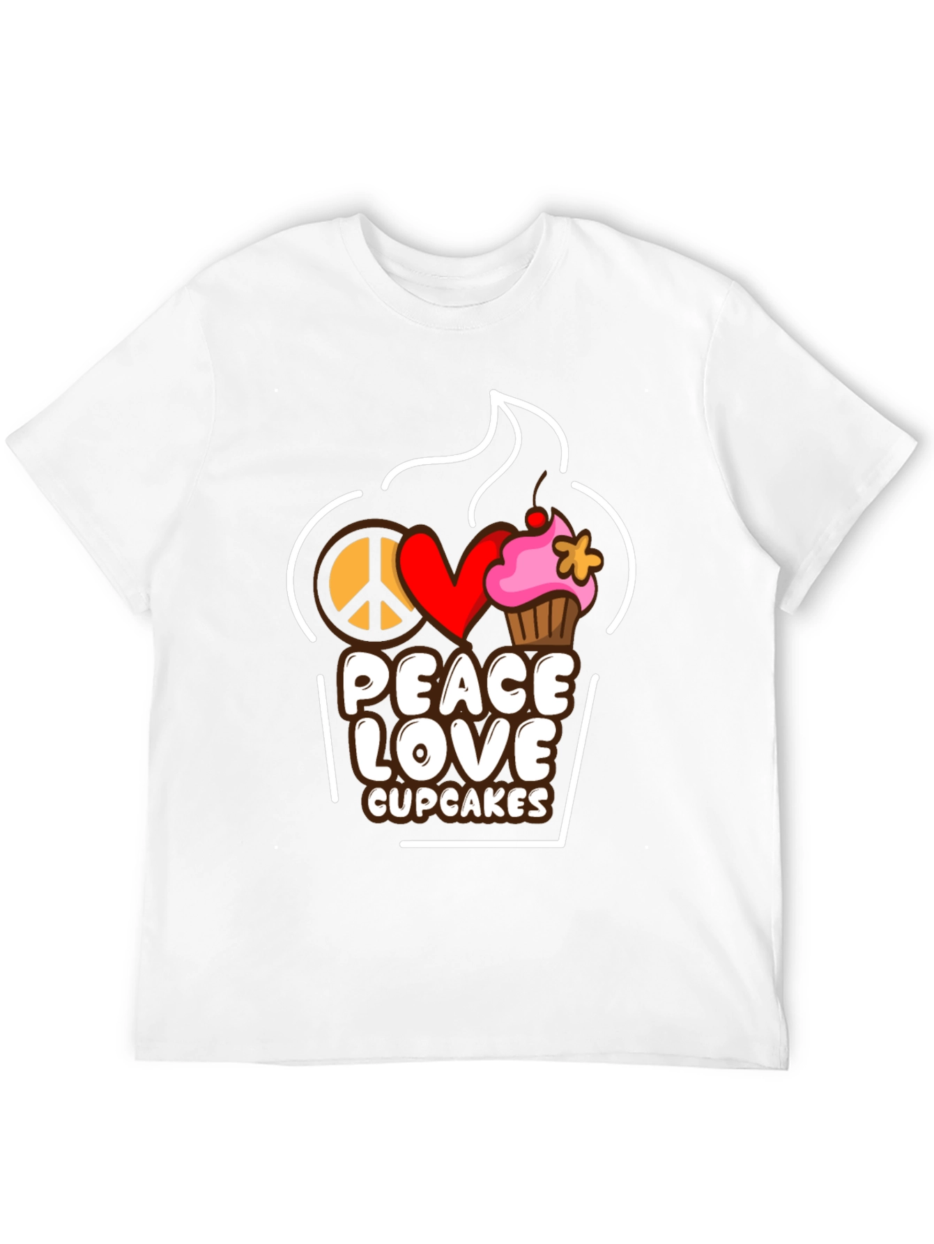 Peace Love Cupcakes T-Shirt