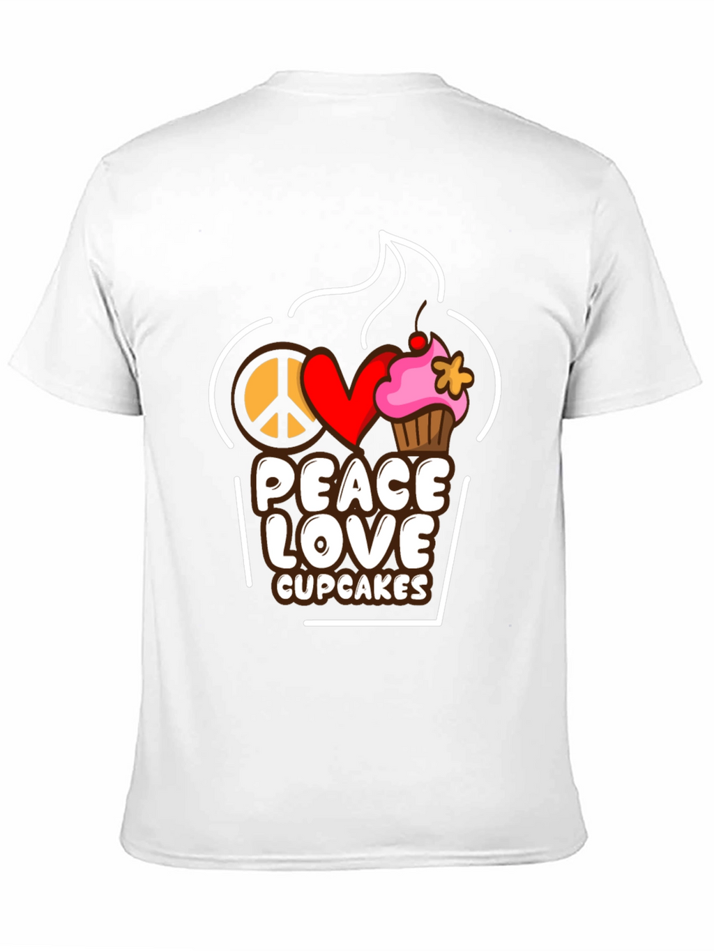 Peace Love Cupcakes T-Shirt