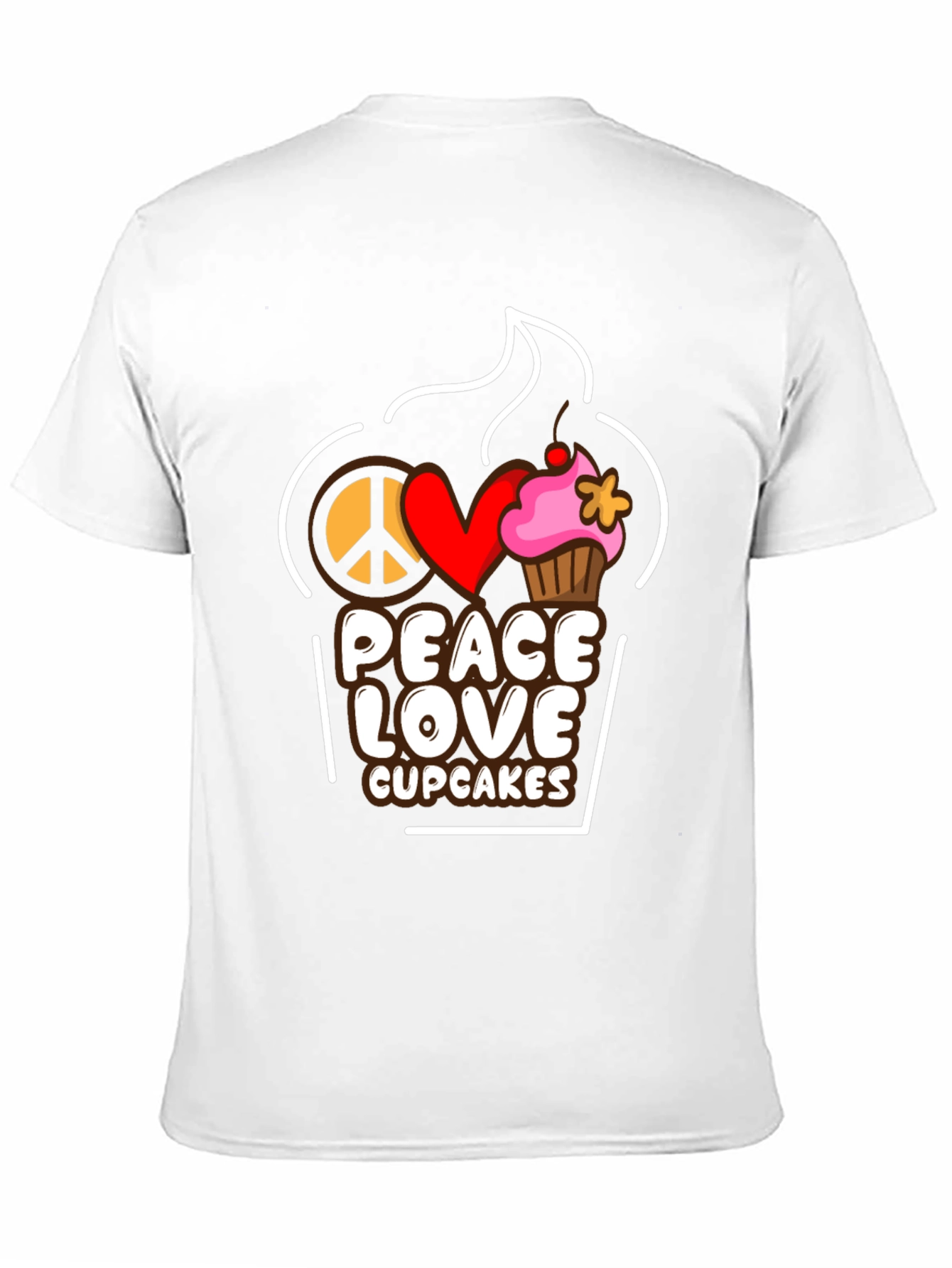 Peace Love Cupcakes T-Shirt